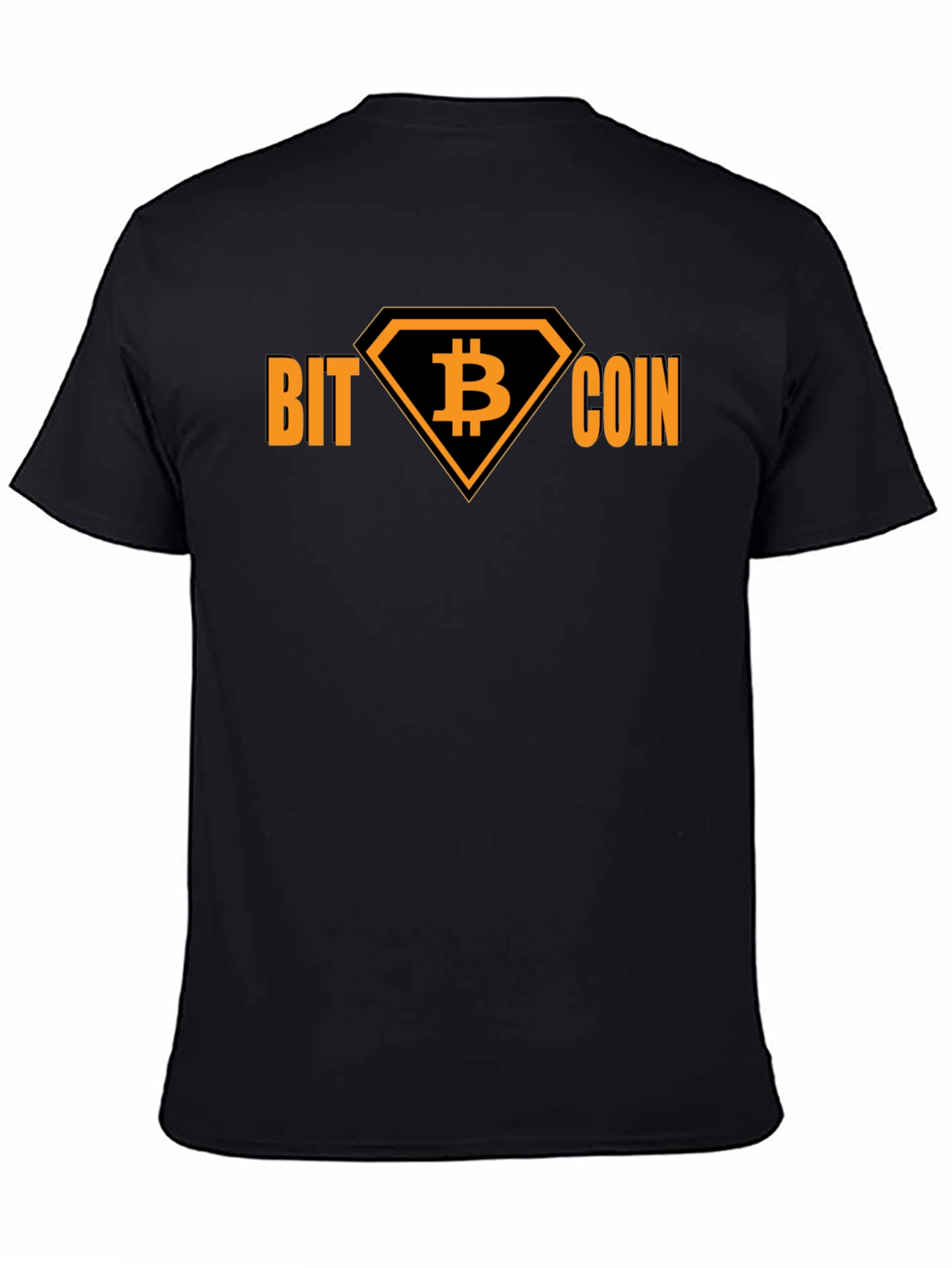 Bitcoin Crypto Black T-Shirt