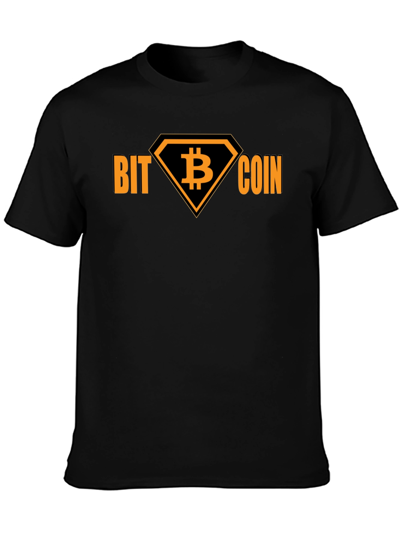 Bitcoin Crypto Black T-Shirt