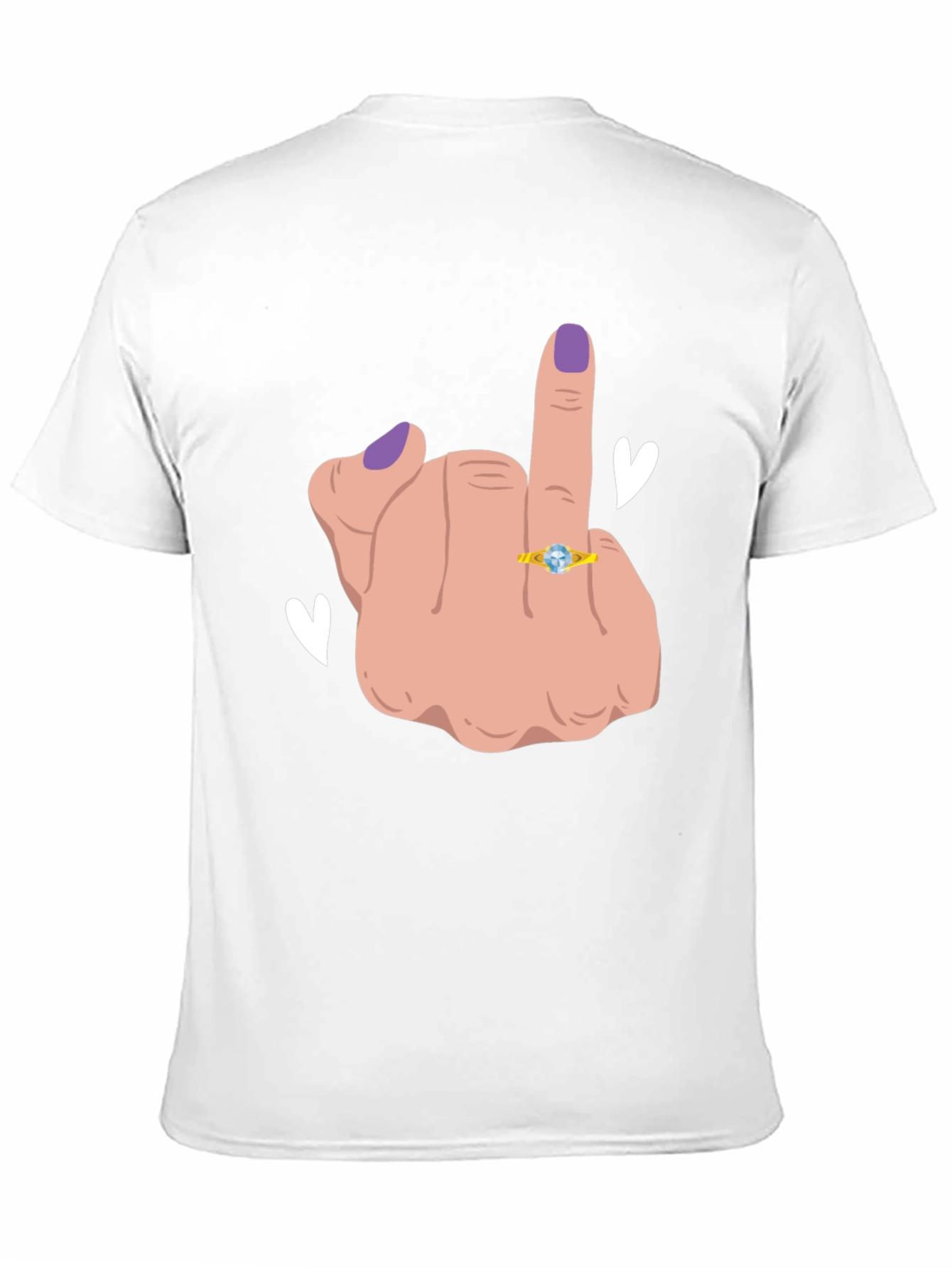 Funny Middle Finger T-Shirt