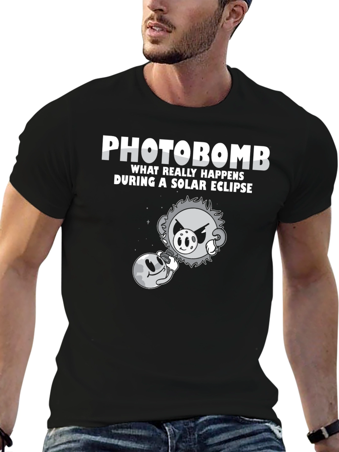 Photobomb Solar Eclipse T-Shirt