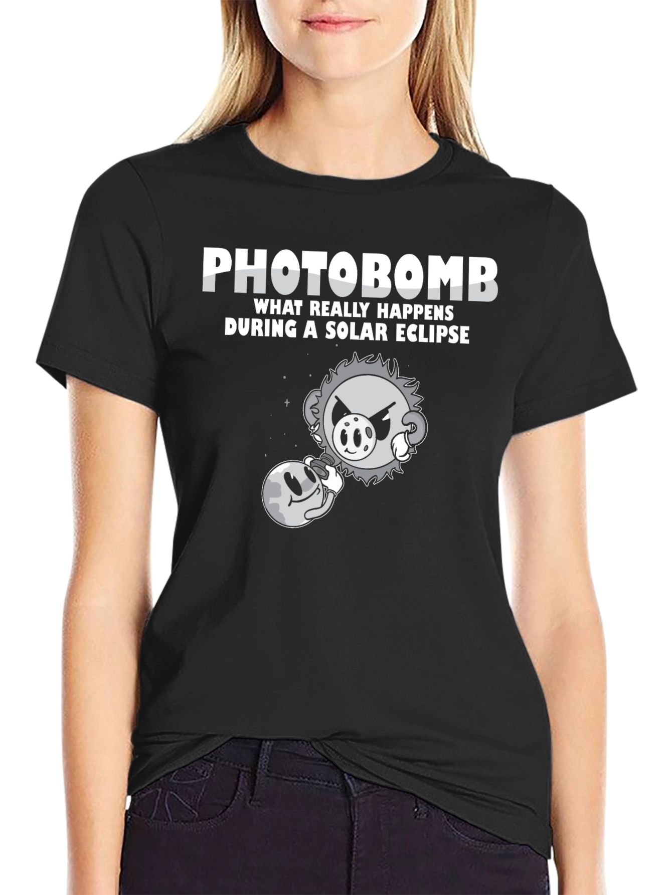 Photobomb Solar Eclipse T-Shirt