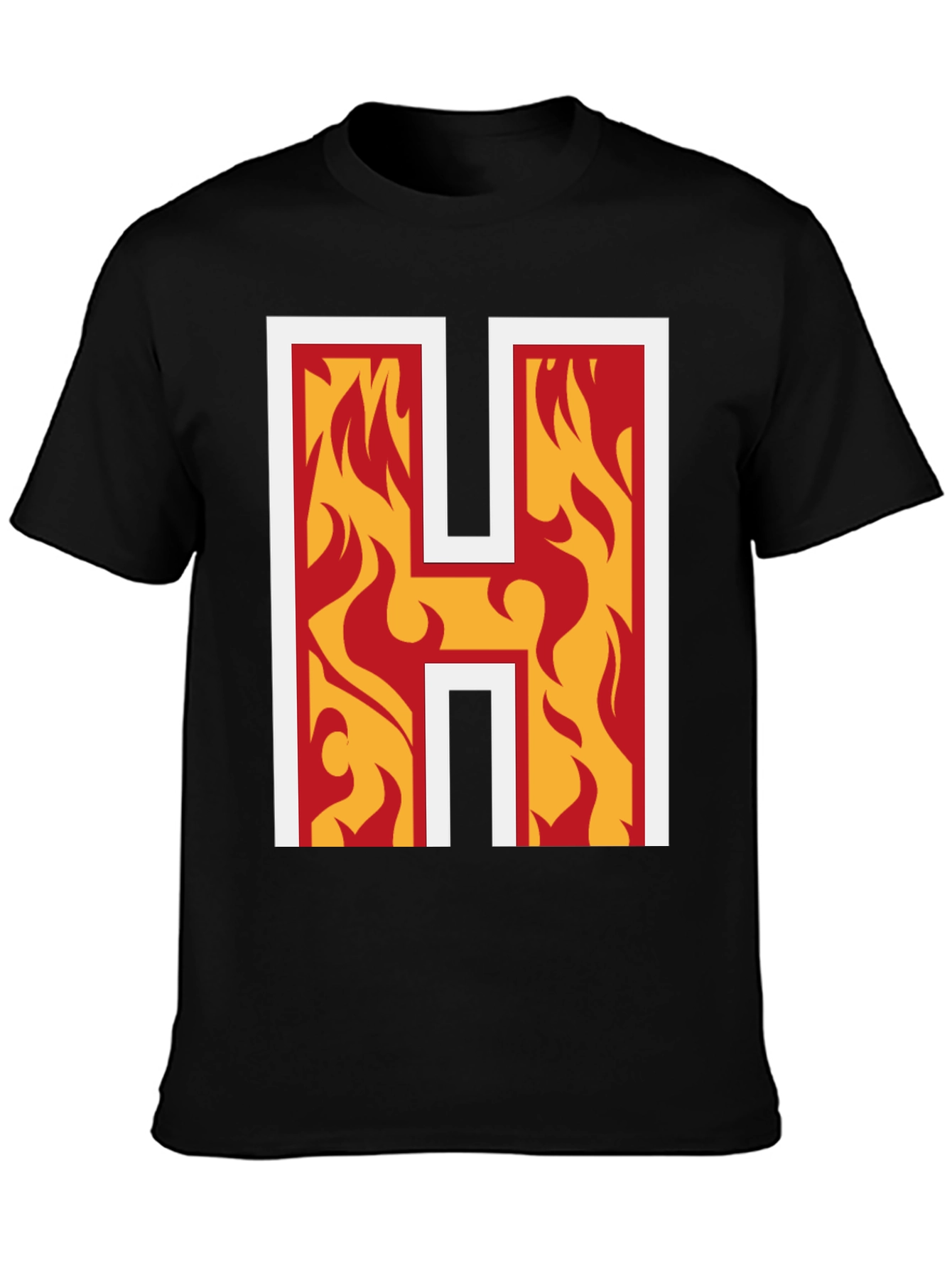 Flaming H Graphic Tee