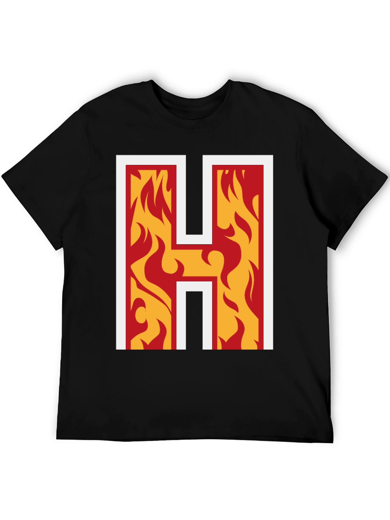 Flaming H Graphic Tee