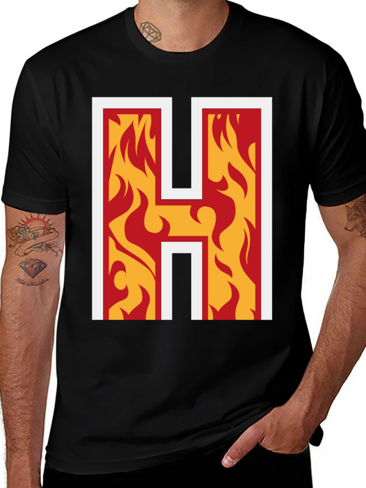 Flaming H Graphic Tee