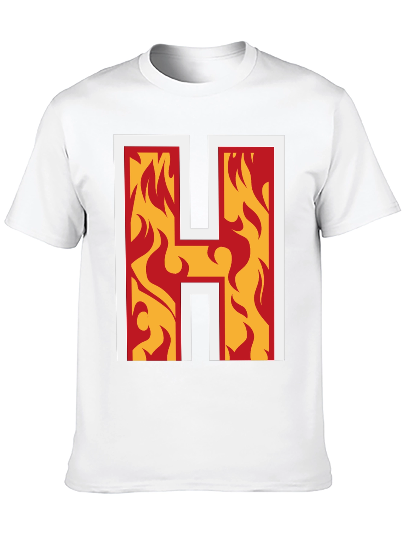 Flaming H Graphic Tee