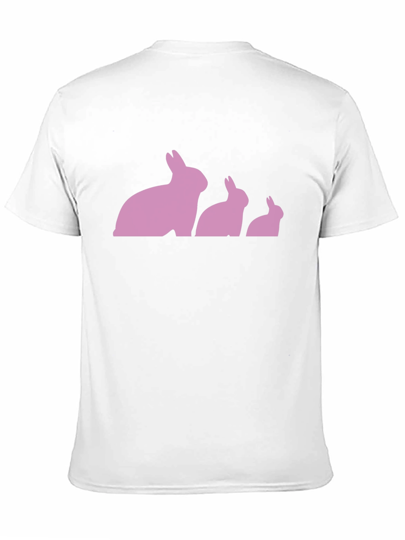 Rabbit Silhouette Graphic T-Shirt