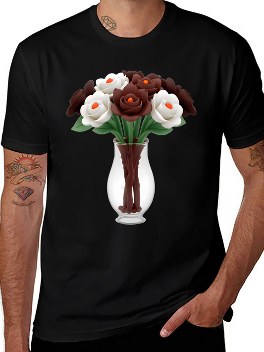 Floral Bouquet Graphic Tee - Stylish & Unique Design