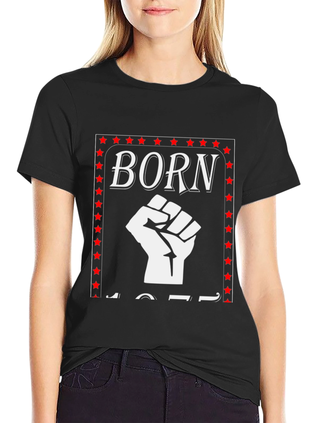 Born 1977 Fist Graphic T-Shirt