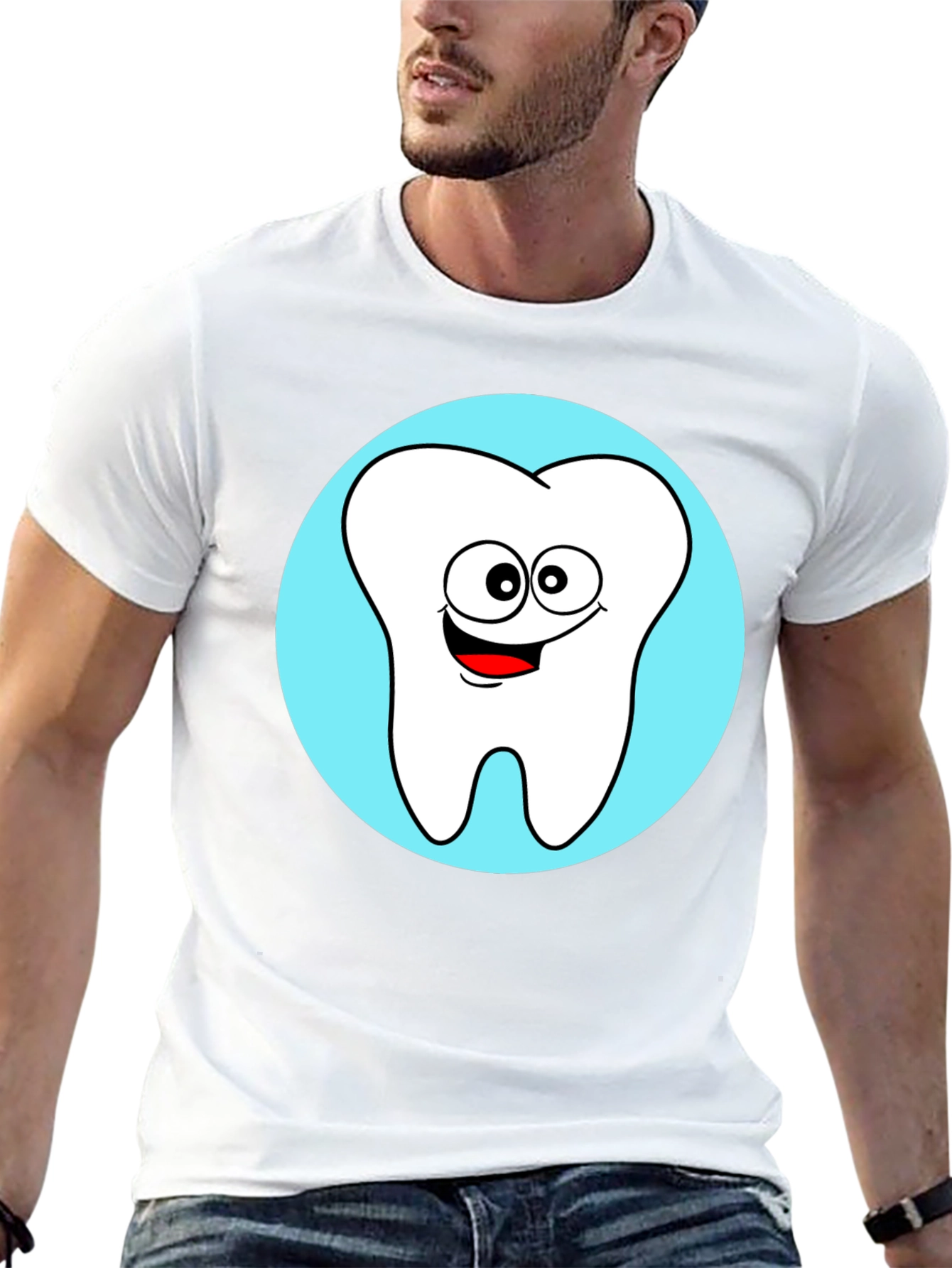 Funny Tooth Graphic Tee - Dentist Humor T-Shirt