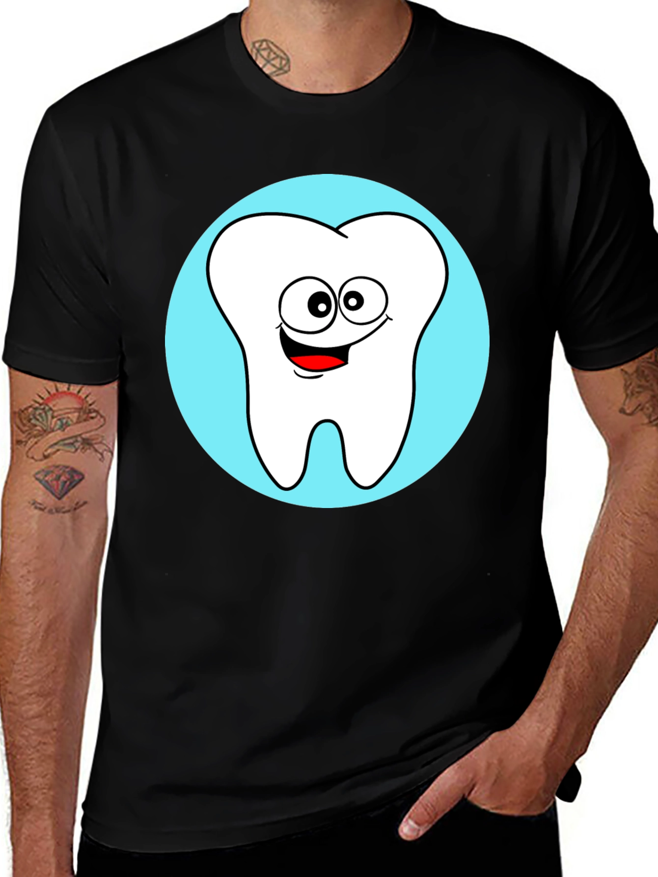 Funny Tooth Graphic Tee - Dentist Humor T-Shirt