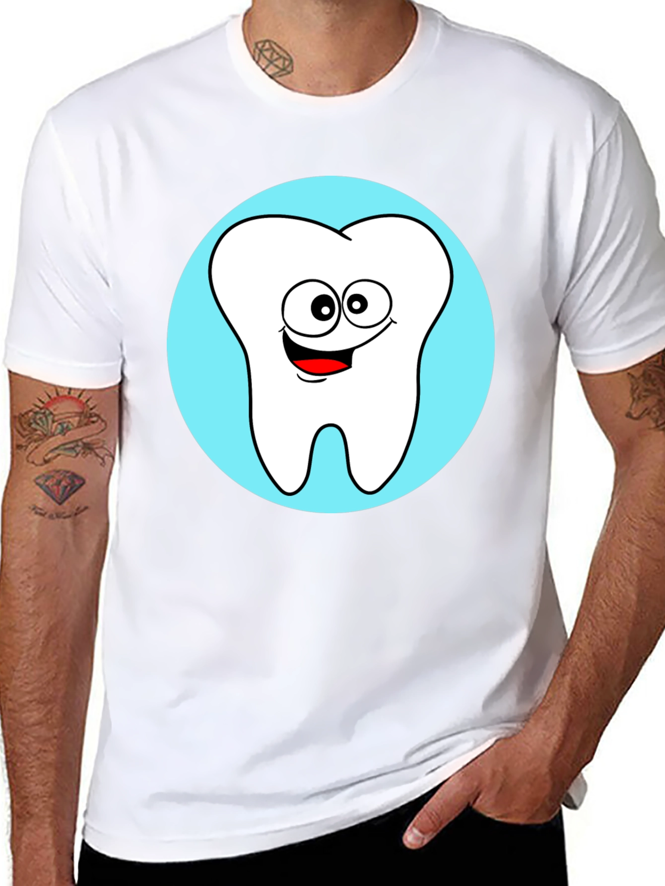 Funny Tooth Graphic Tee - Dentist Humor T-Shirt
