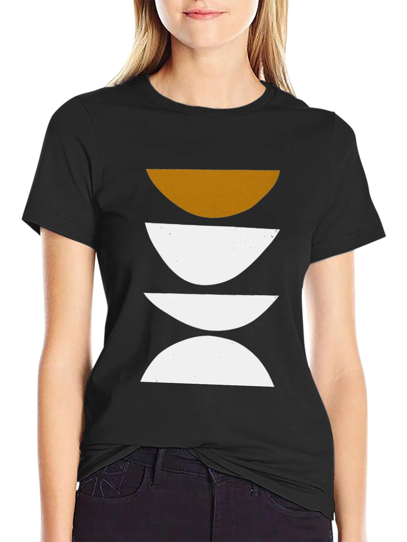 Modern Geometric Tee - Abstract Design