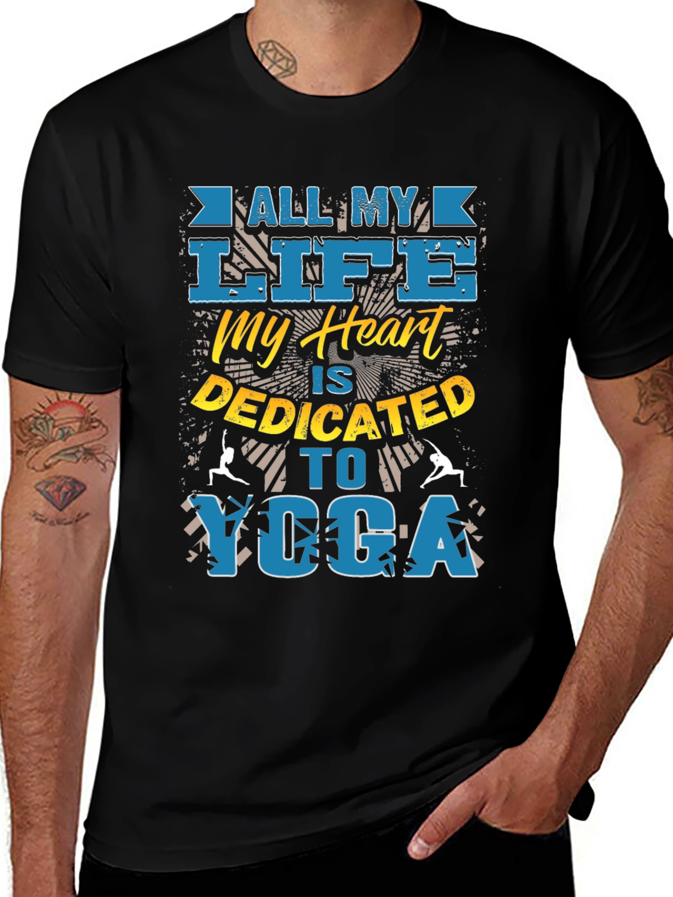 Yoga Devotee T-Shirt: All My Life Dedicated