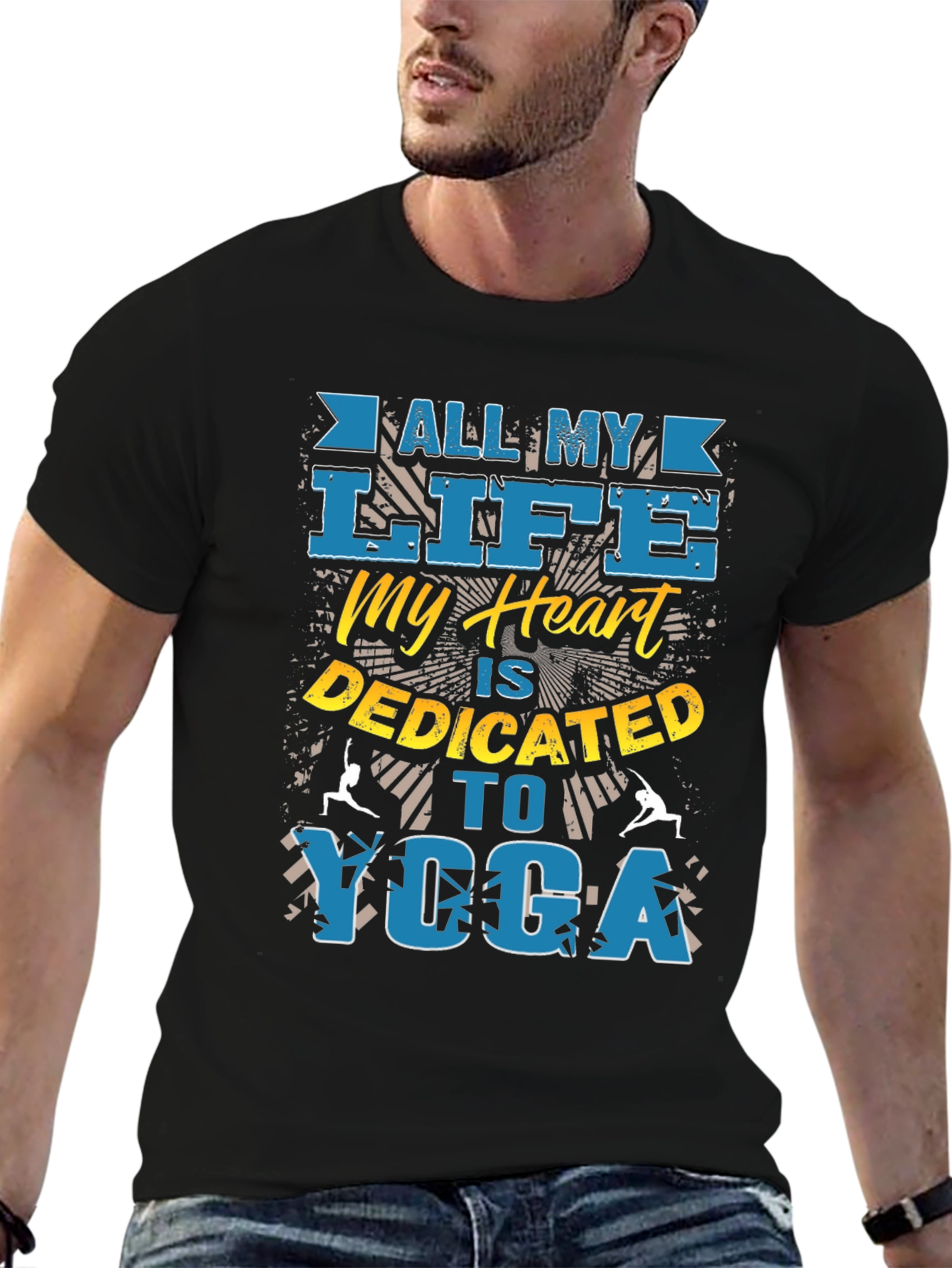 Yoga Devotee T-Shirt: All My Life Dedicated