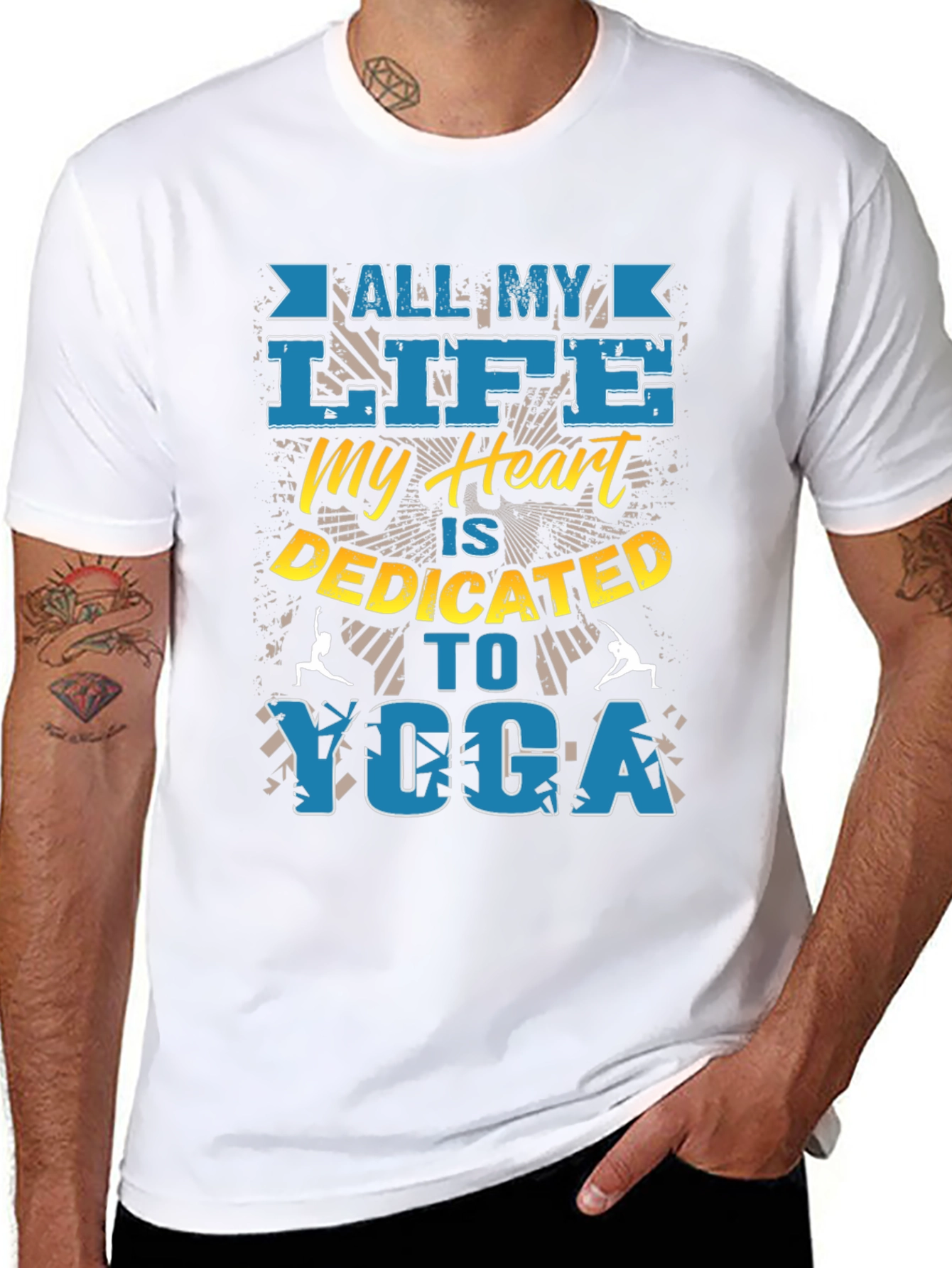 Yoga Devotee T-Shirt: All My Life Dedicated