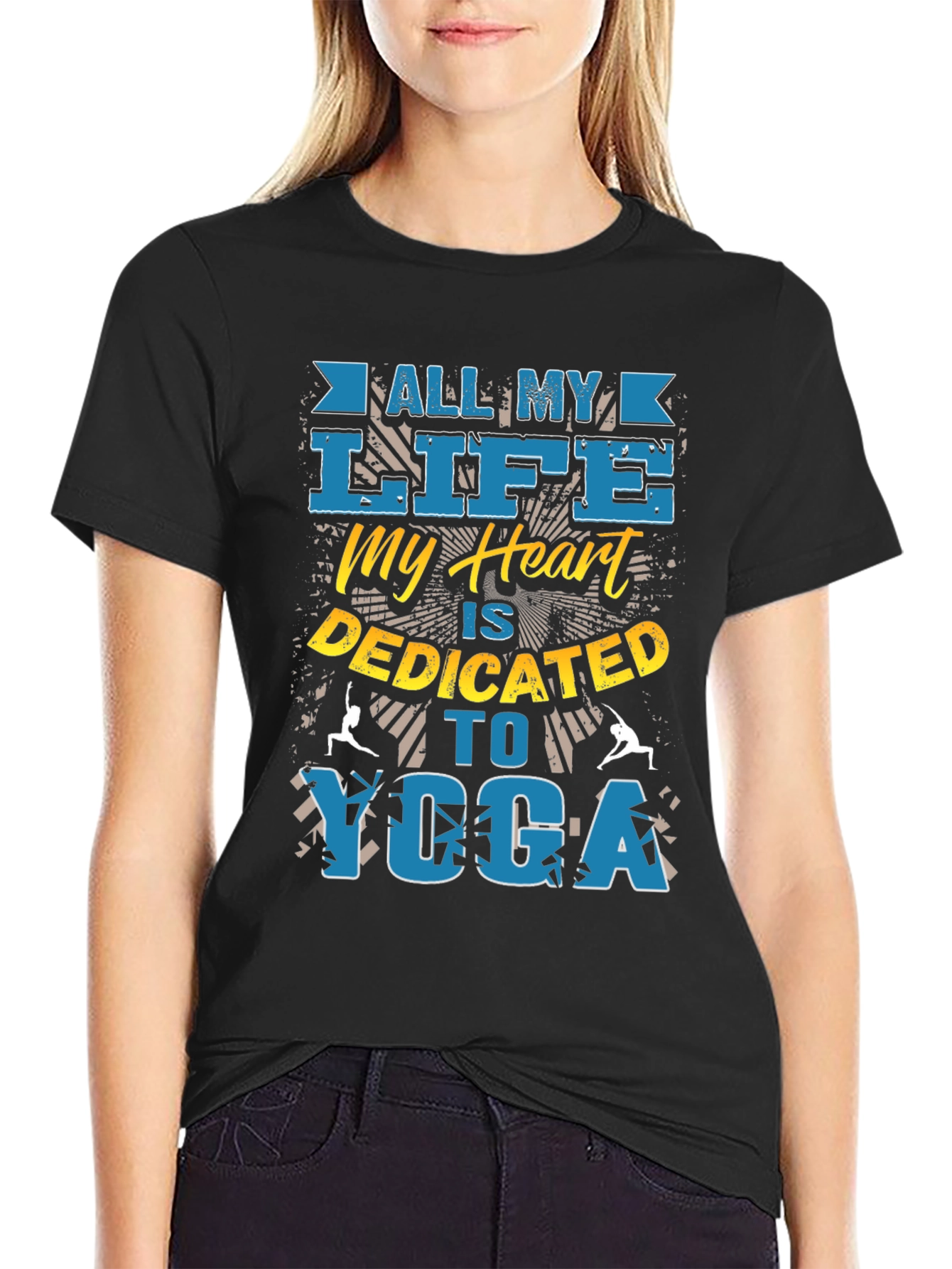 Yoga Devotee T-Shirt: All My Life Dedicated