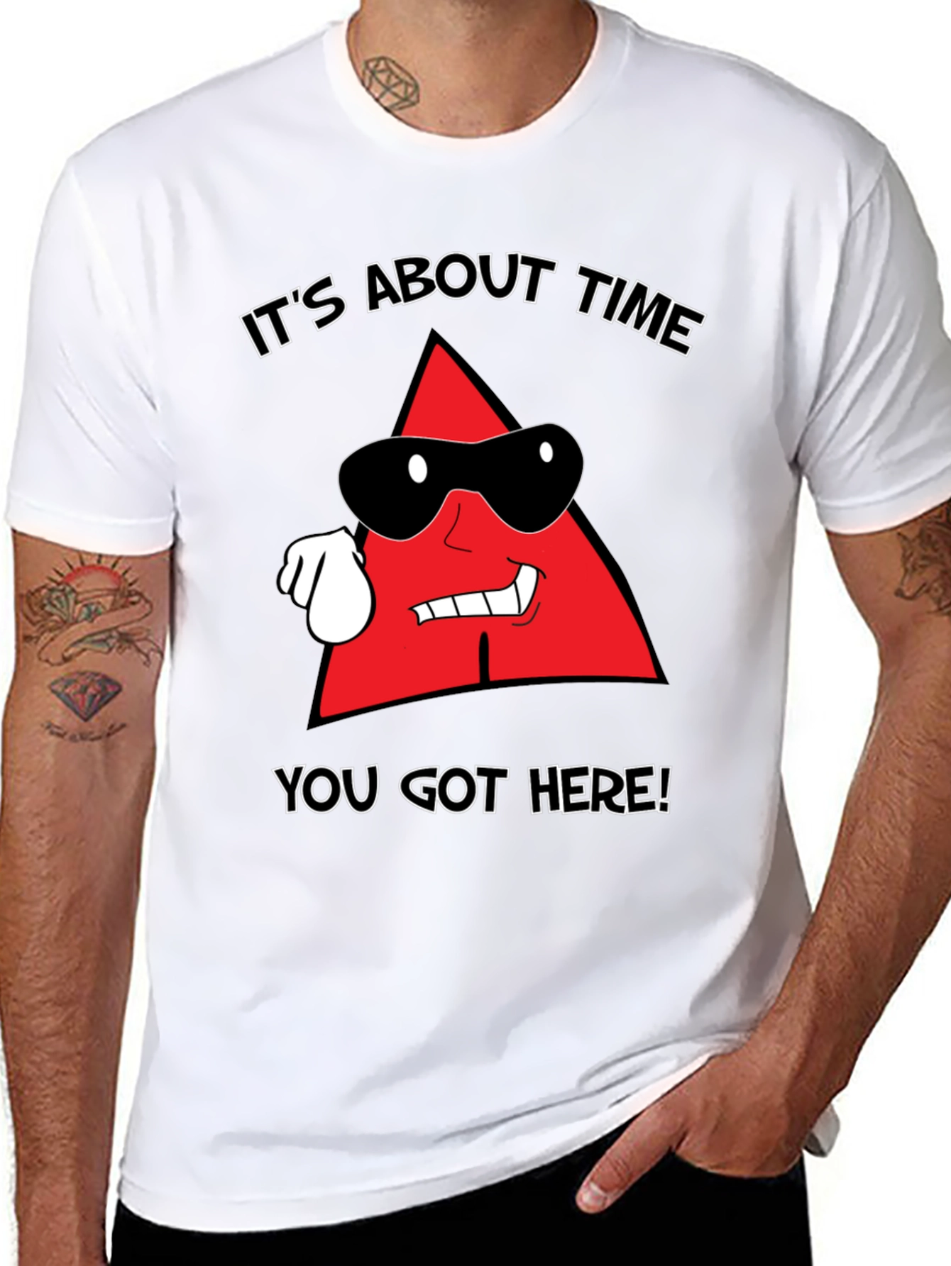 Funny Triangle Pun T-Shirt