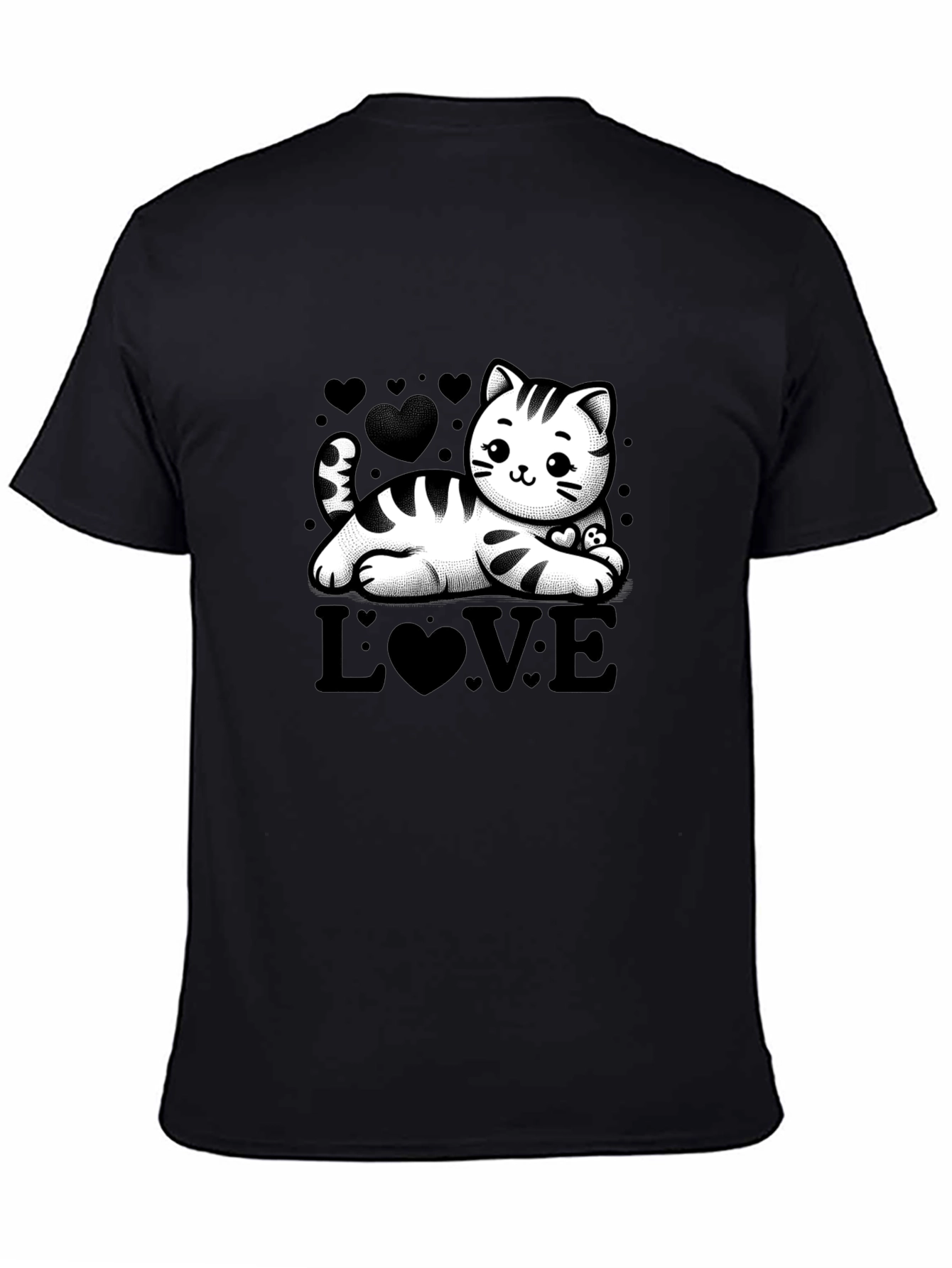 Cute Cat Love T-Shirt