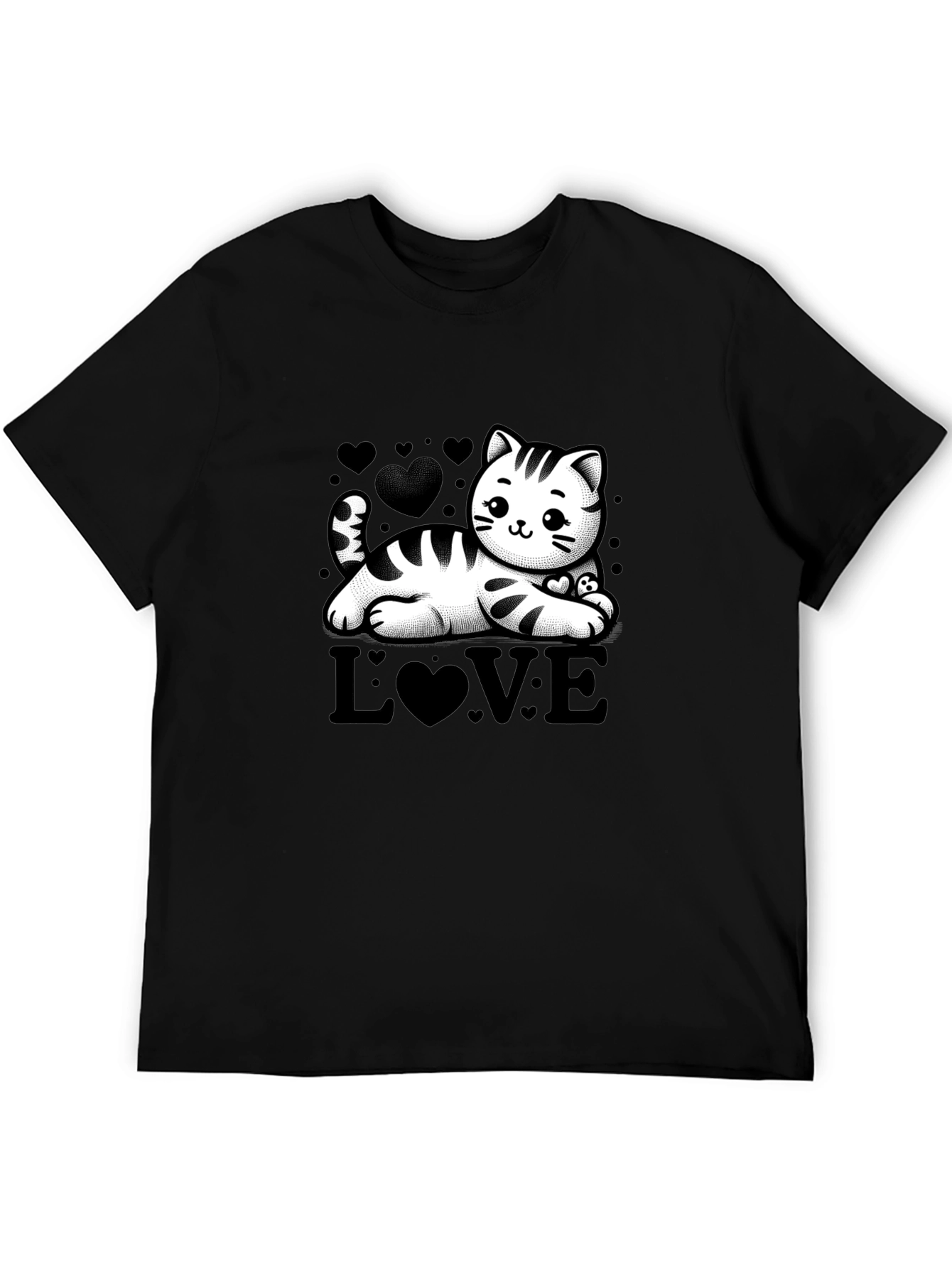 Cute Cat Love T-Shirt