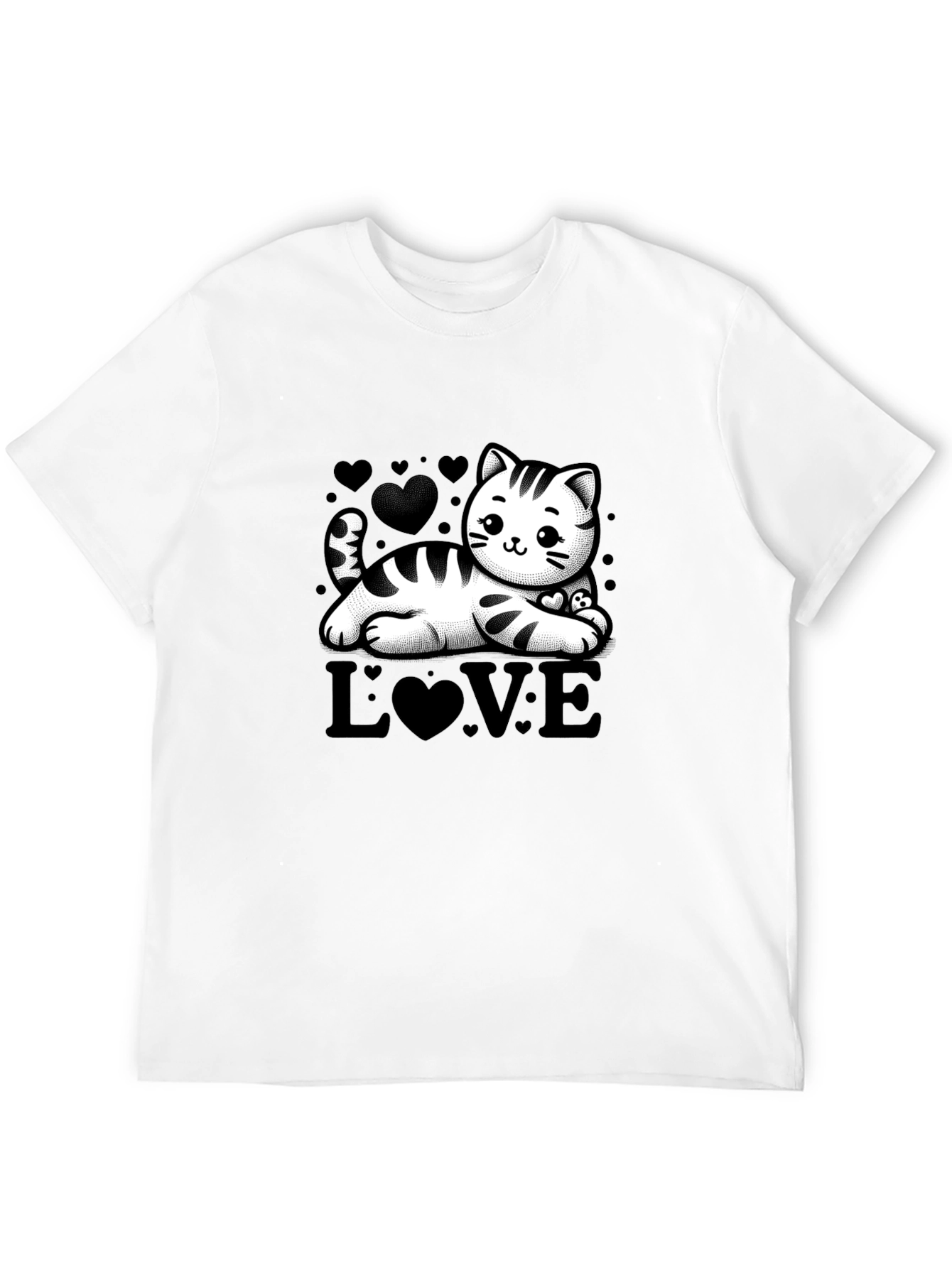 Cute Cat Love T-Shirt