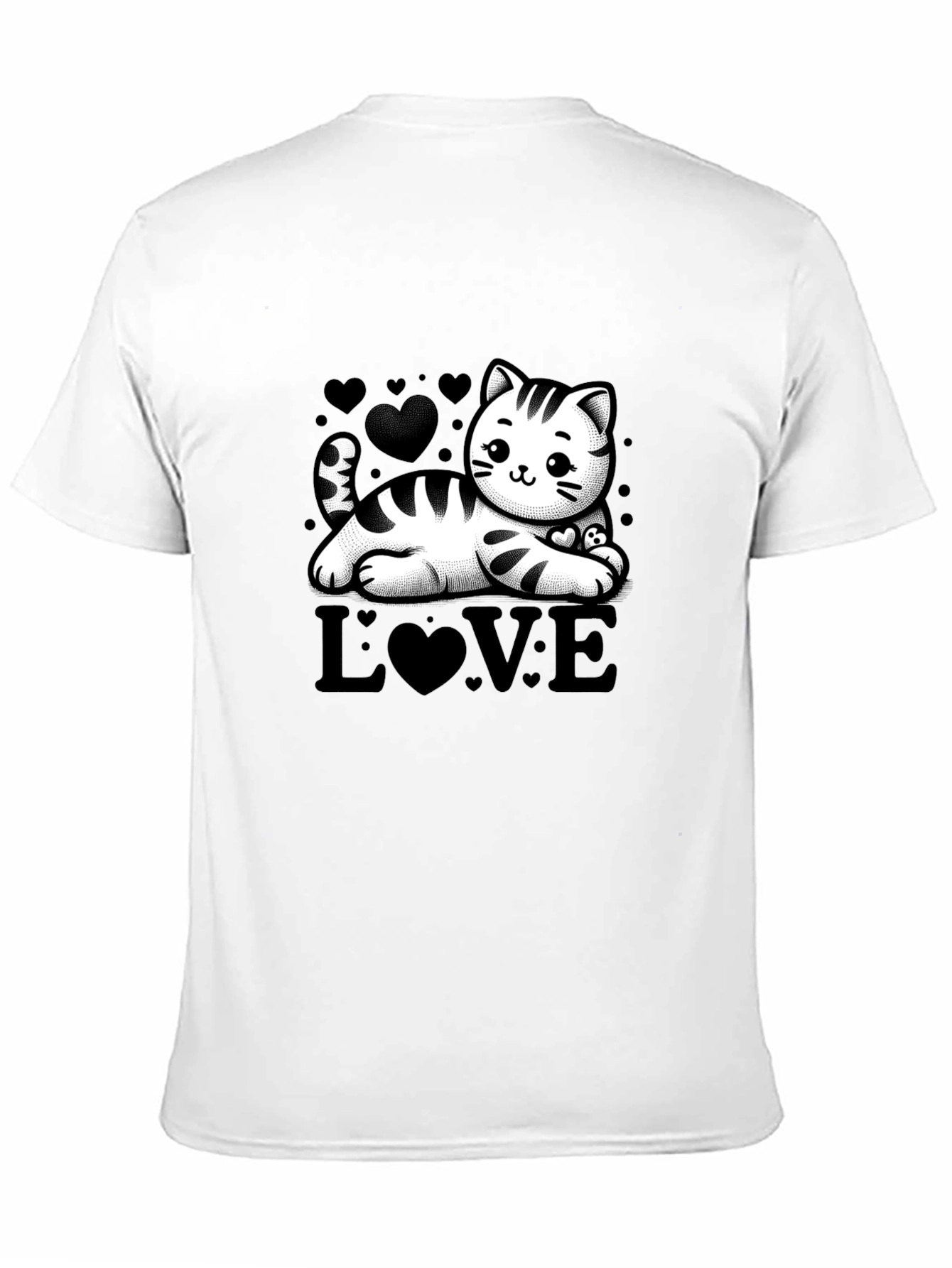 Cute Cat Love T-Shirt
