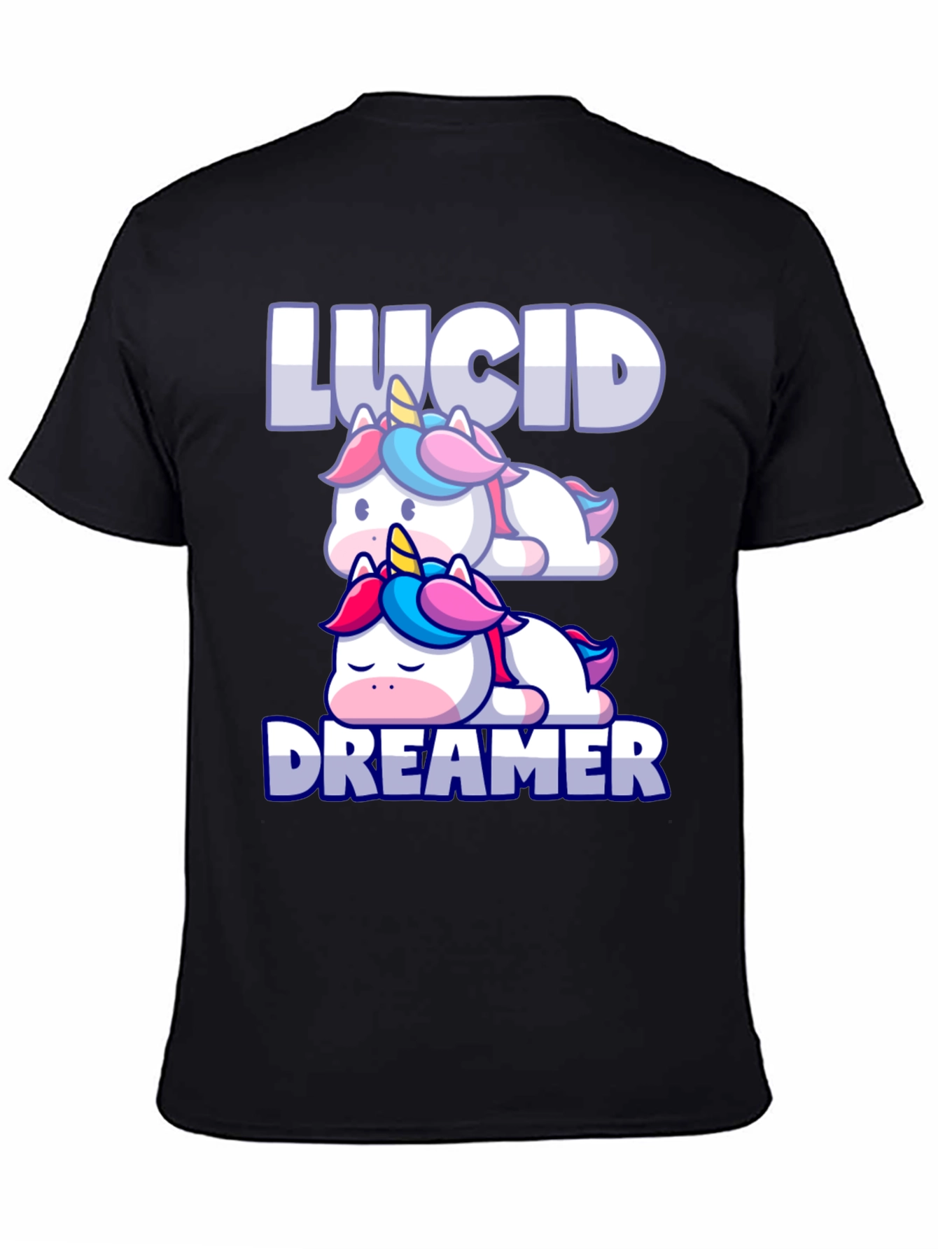 Lucid Dreamer Unicorn Graphic T-Shirt