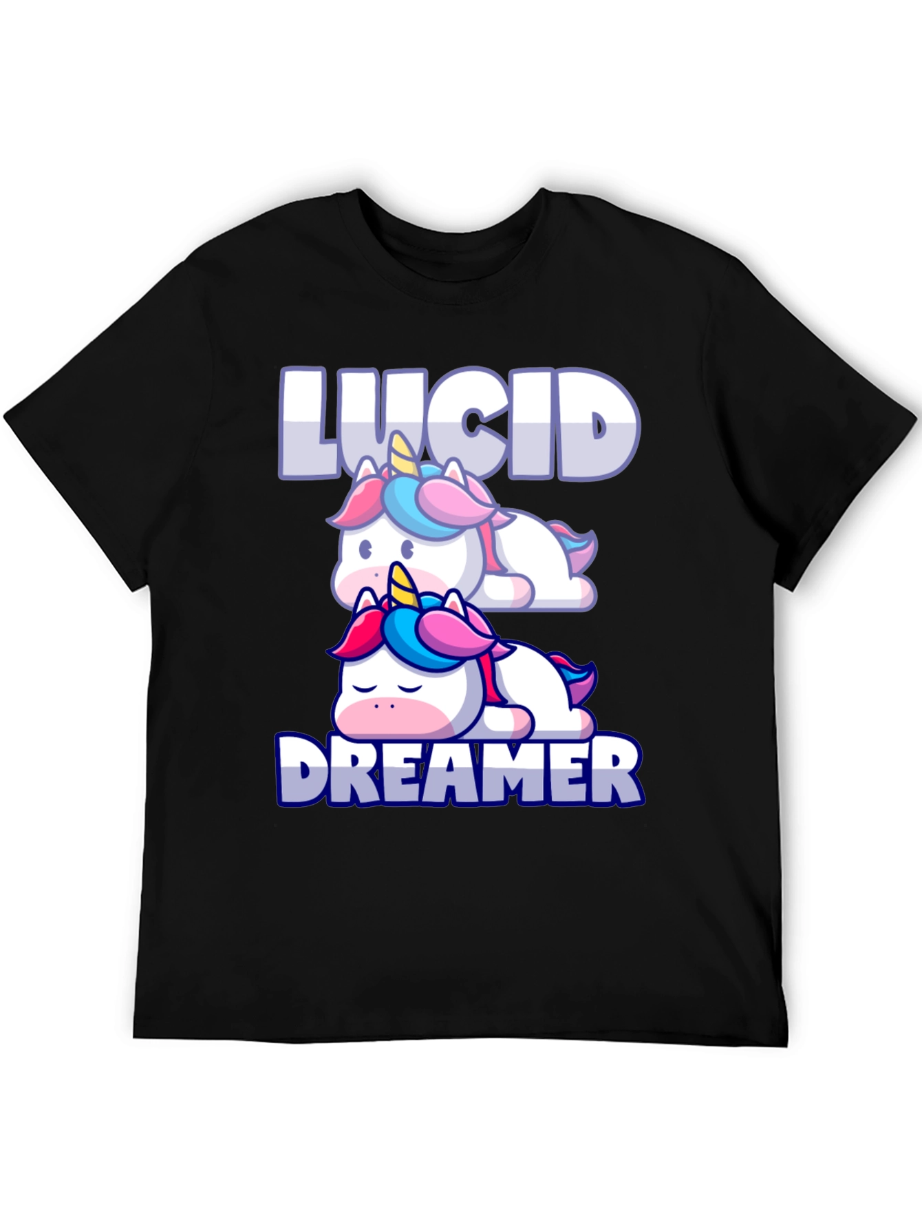Lucid Dreamer Unicorn Graphic T-Shirt