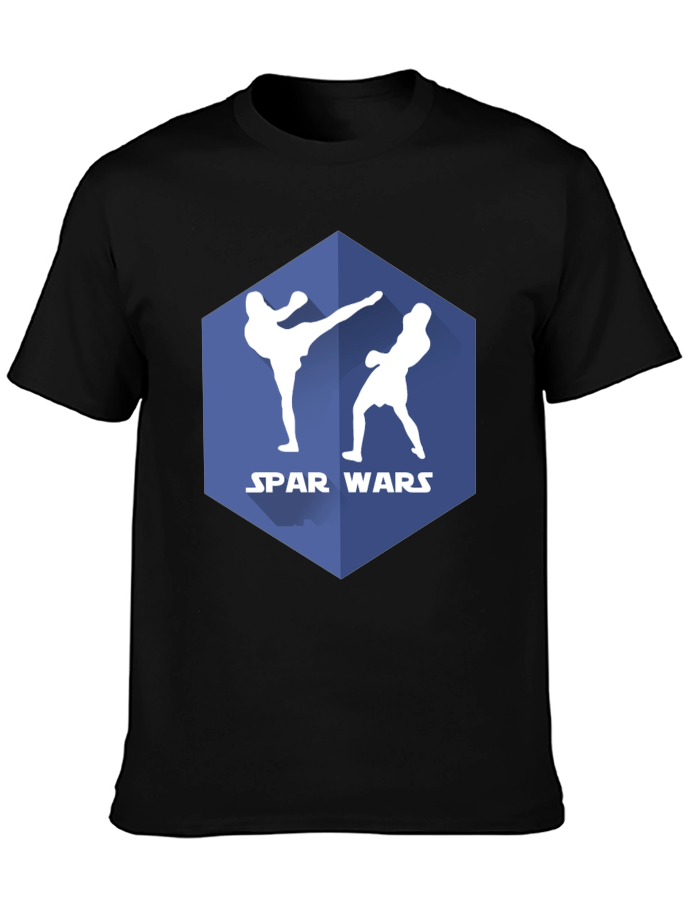 Spar Wars Graphic T-Shirt - Black