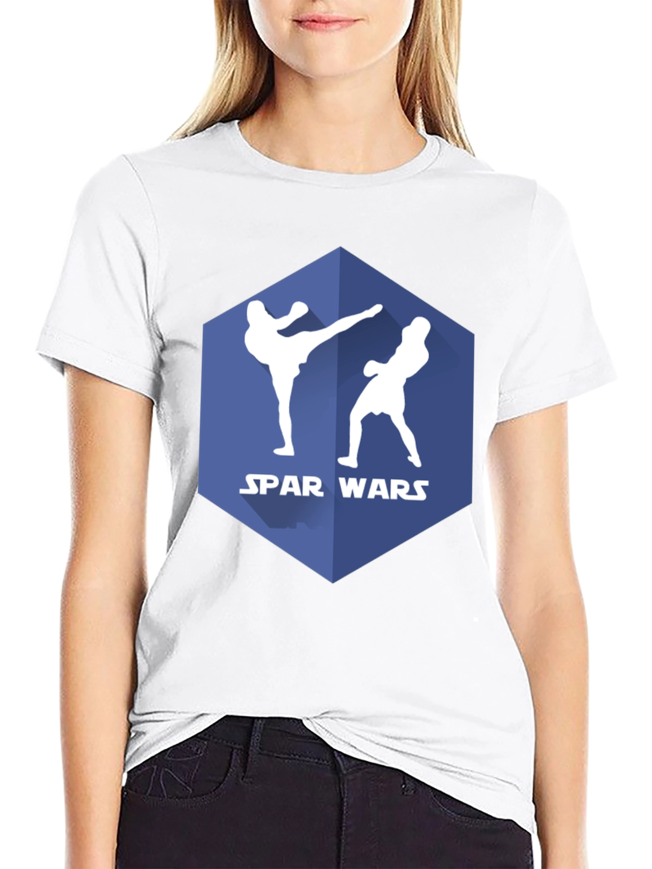 Spar Wars Graphic T-Shirt - Black