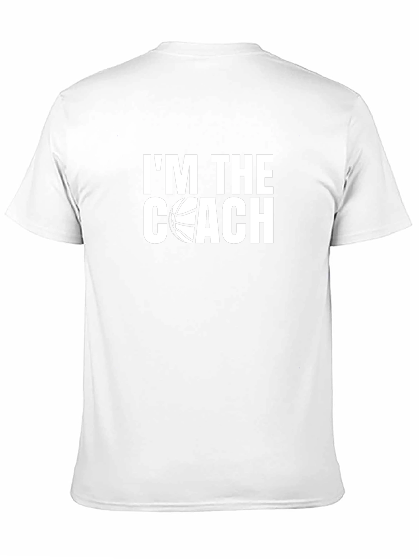 Im The Coach Basketball Graphic T-Shirt