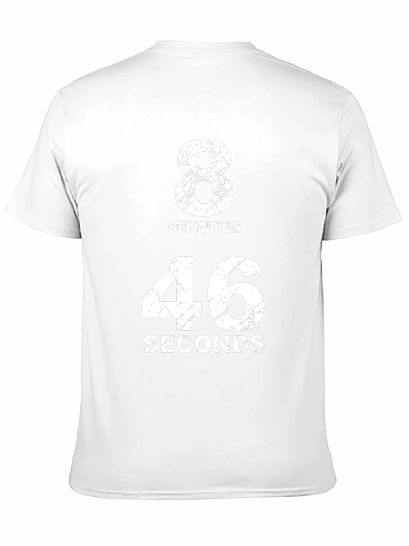 8 Minutes 46 Seconds Black T-Shirt