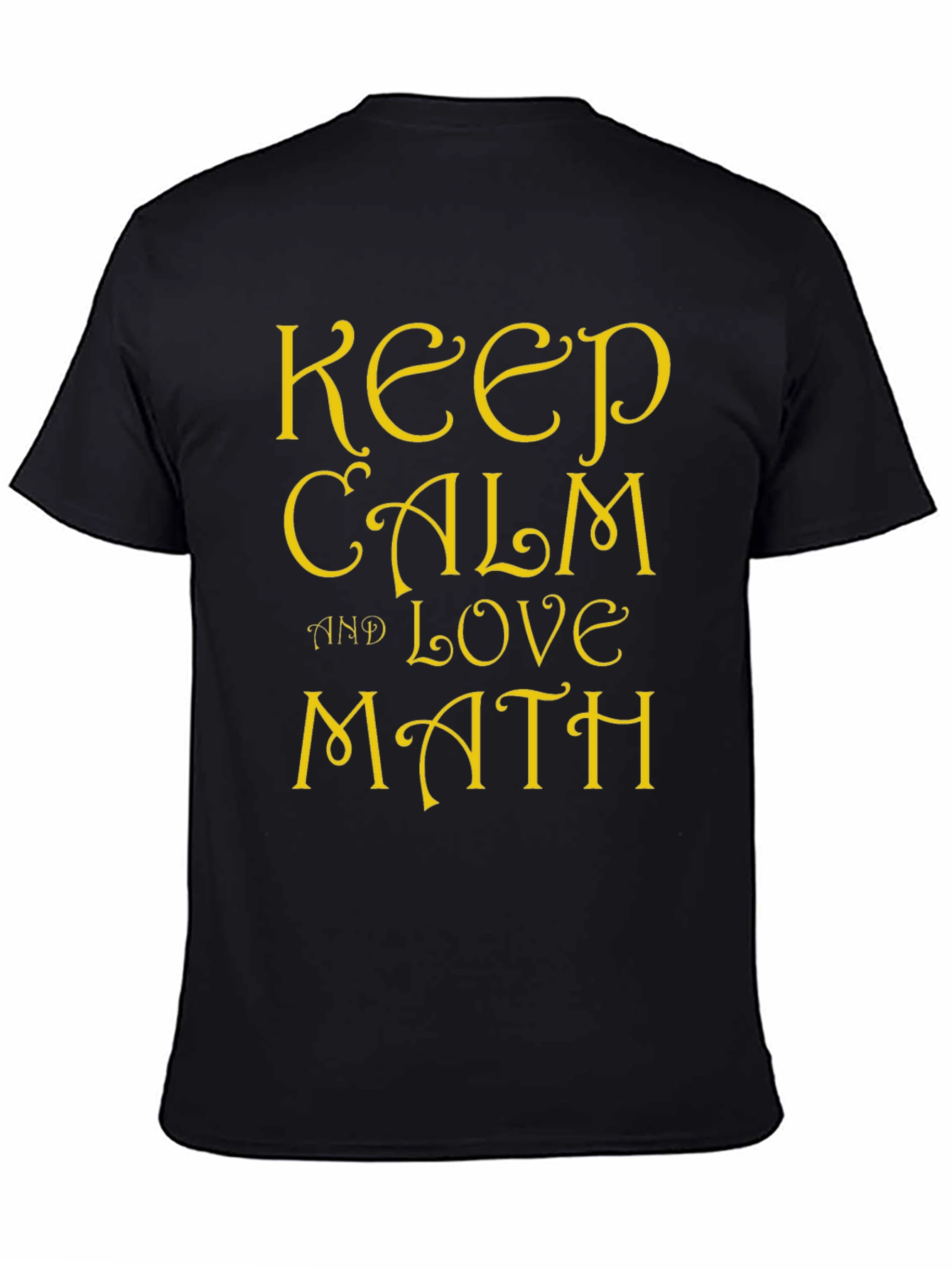 Keep Calm Love Math Graphic Tee