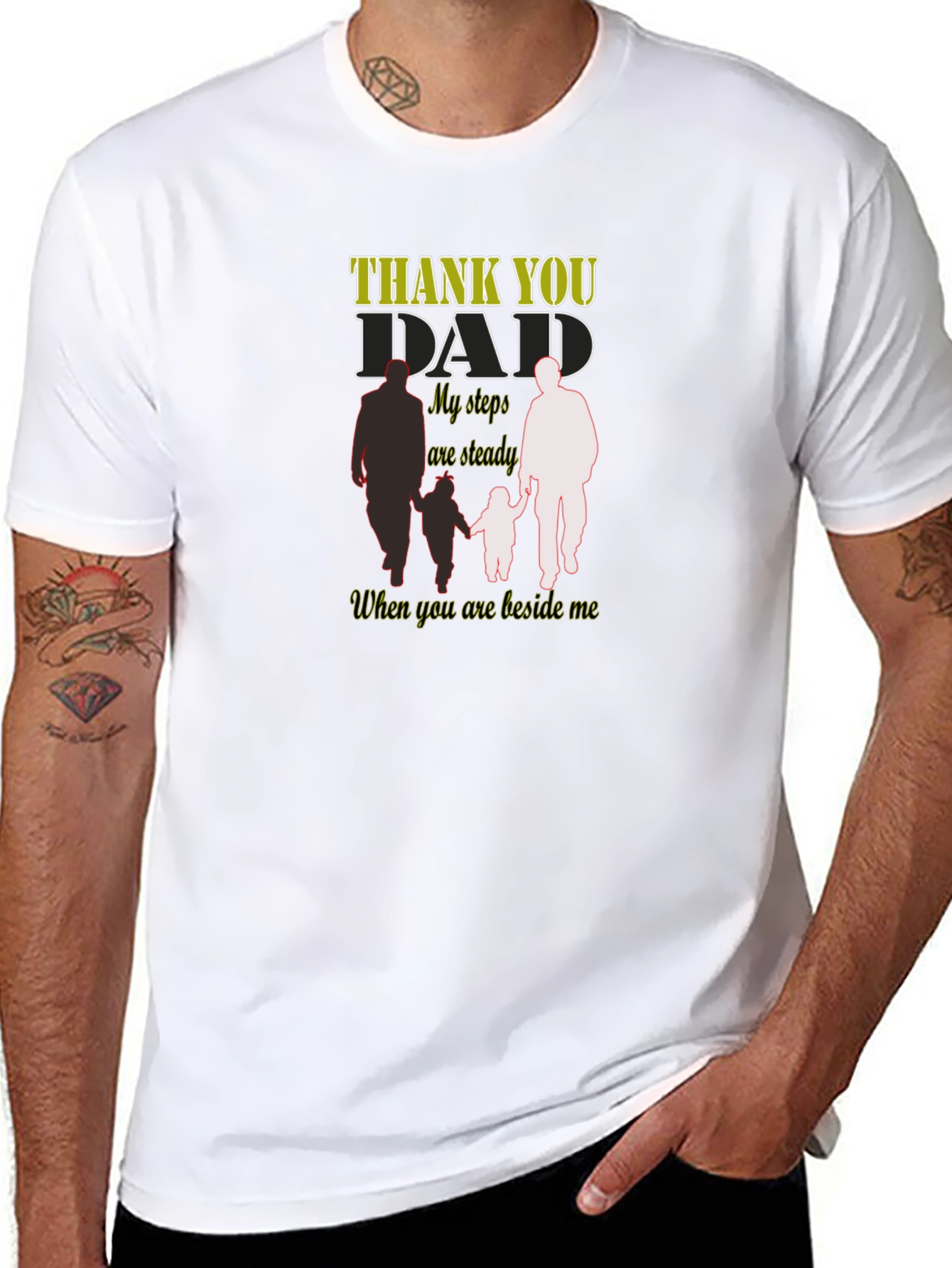 Thank You Dad T-Shirt - Fathers Day Gift