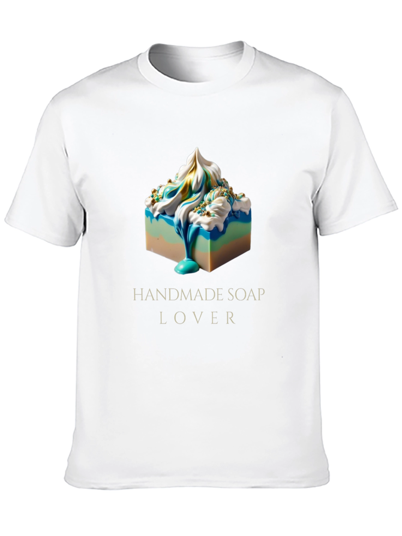 Handmade Soap Lover T-Shirt - Artisan Design