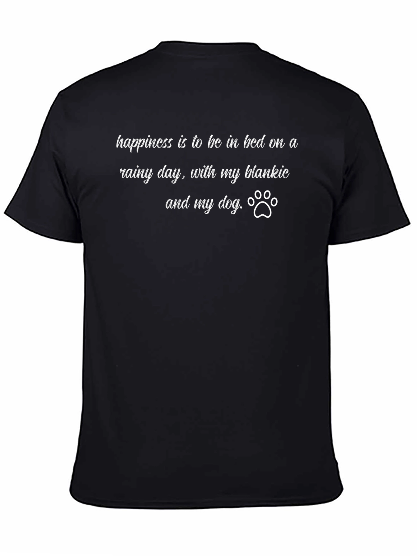 Rainy Day Bliss T-Shirt - Dog Lovers Comfort