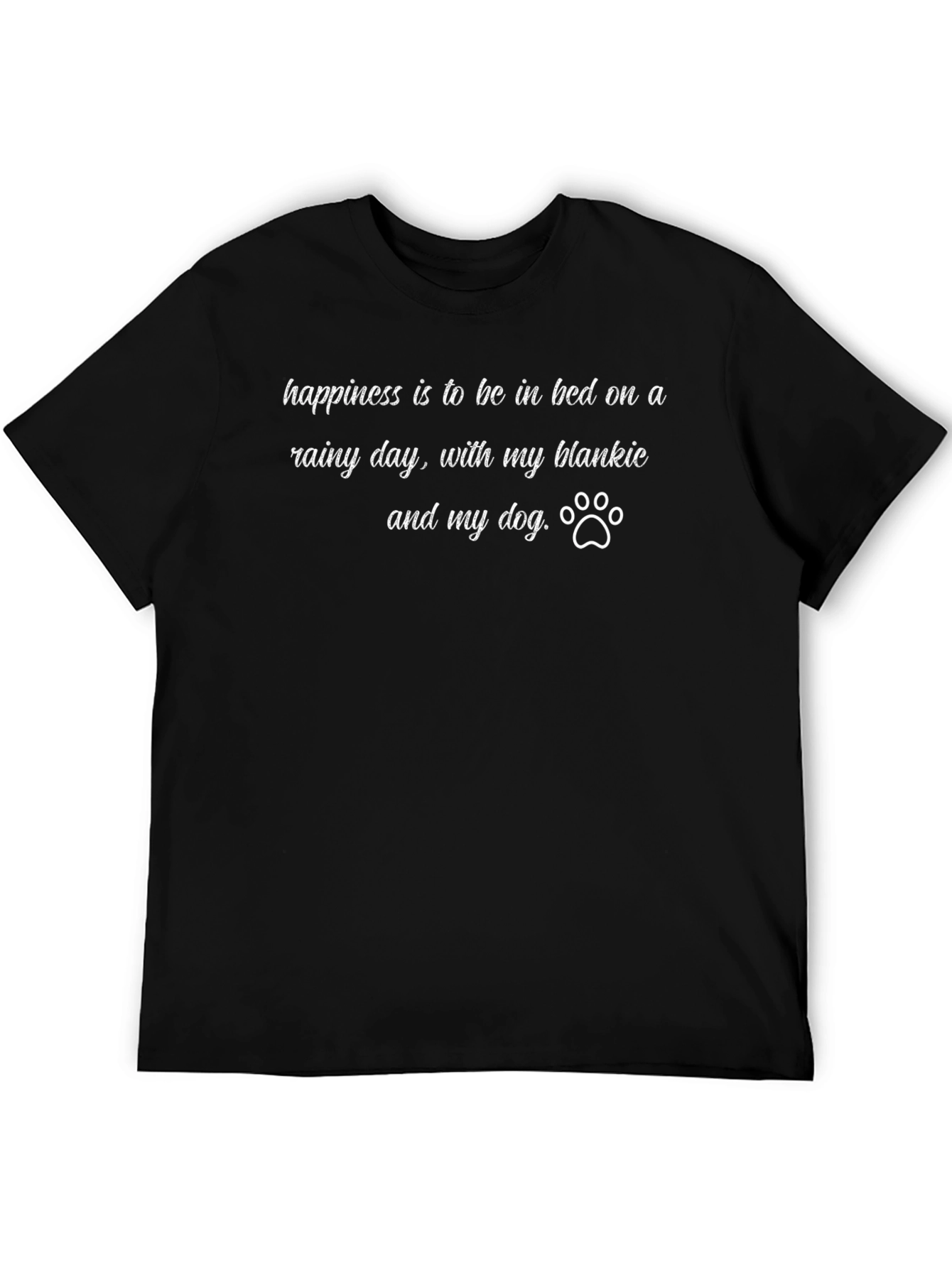 Rainy Day Bliss T-Shirt - Dog Lovers Comfort