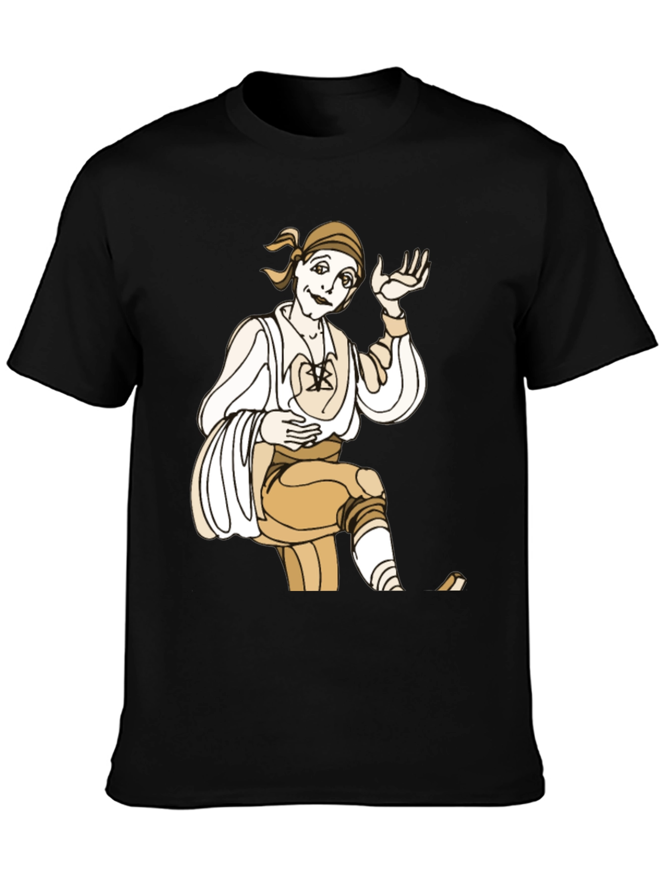 Commedia dellArte Black T-Shirt