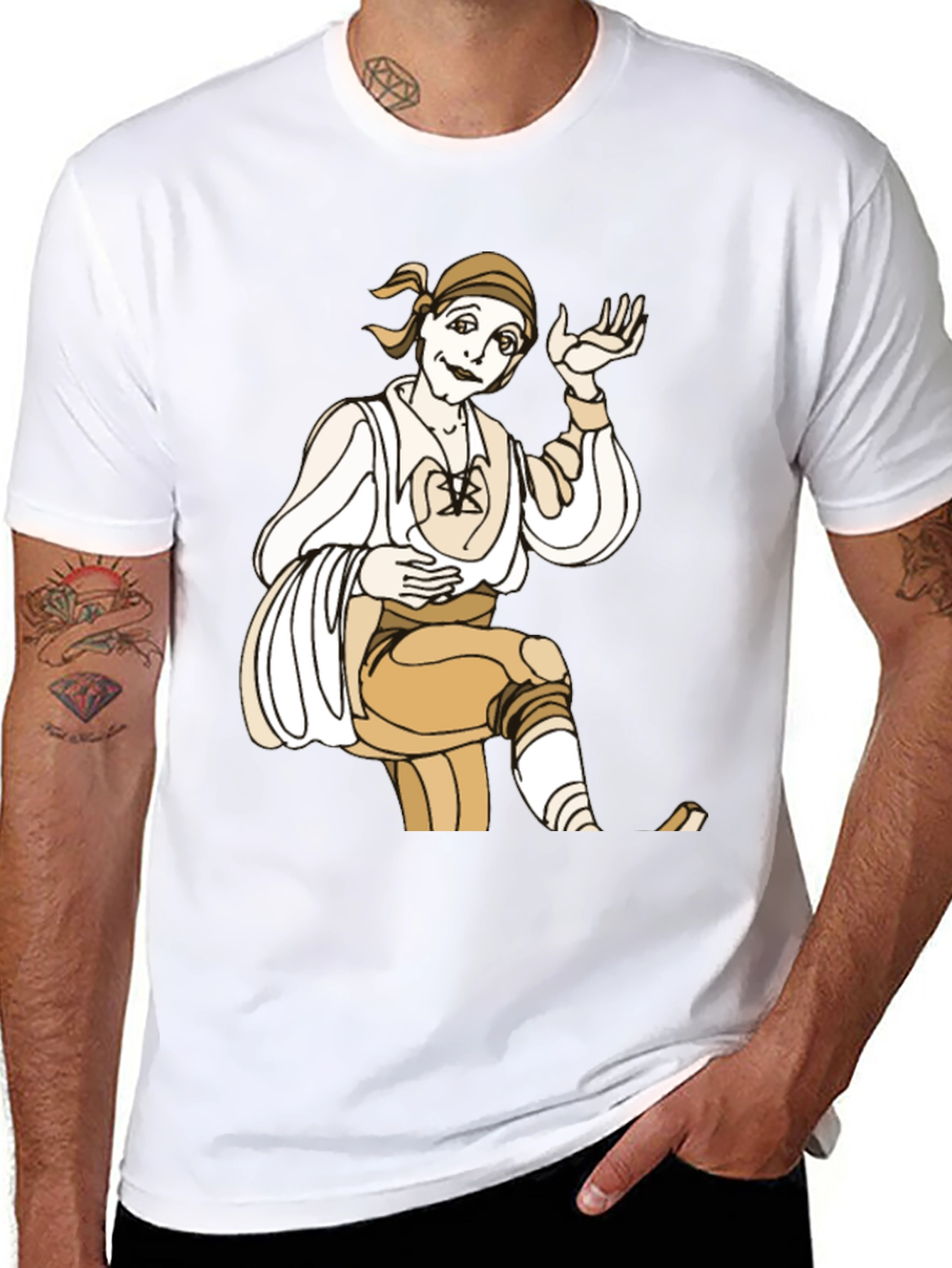 Commedia dellArte Black T-Shirt