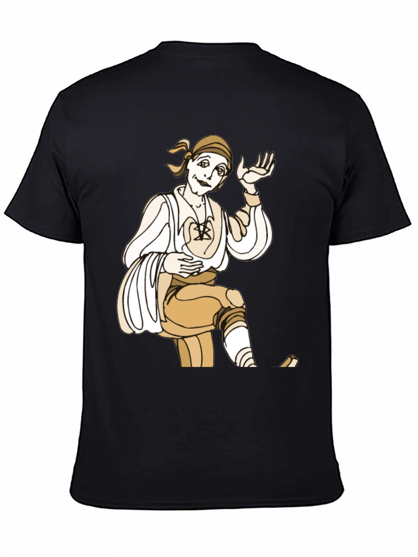 Commedia dellArte Black T-Shirt