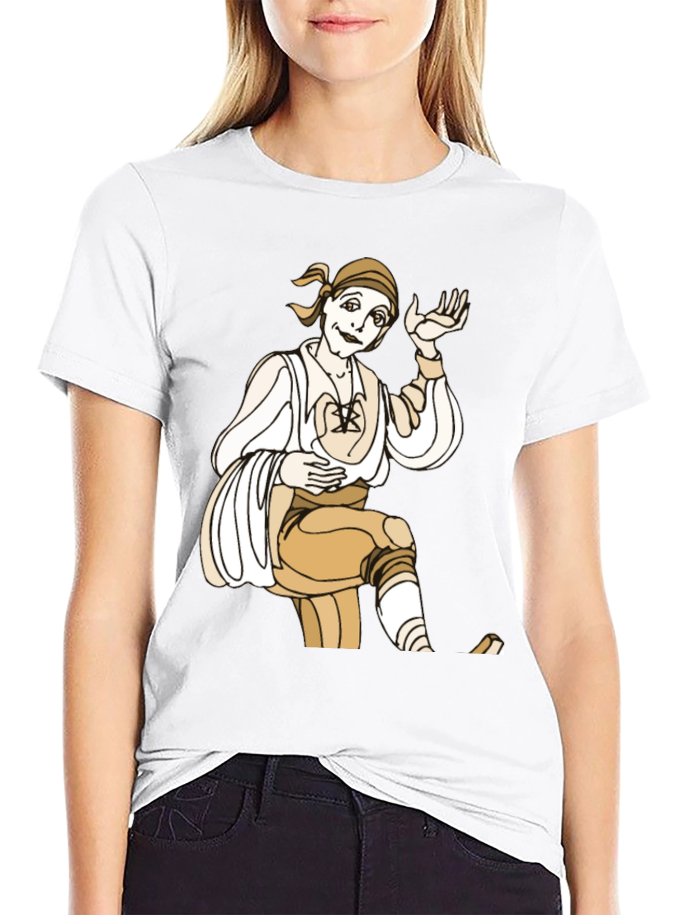 Commedia dellArte Black T-Shirt