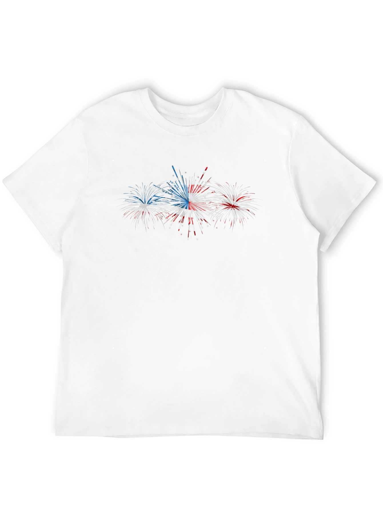 Patriotic Fireworks Graphic Tee