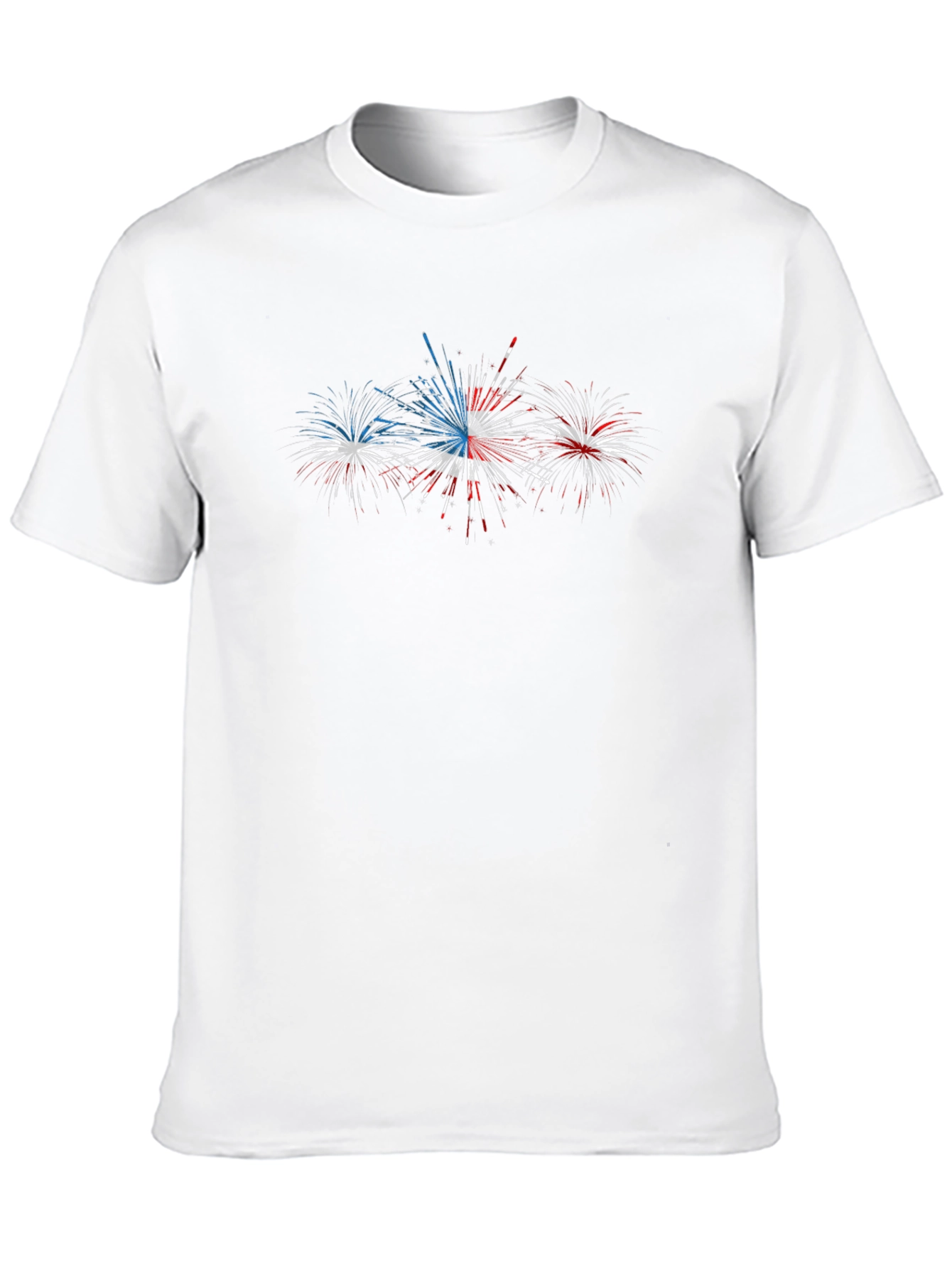 Patriotic Fireworks Graphic Tee