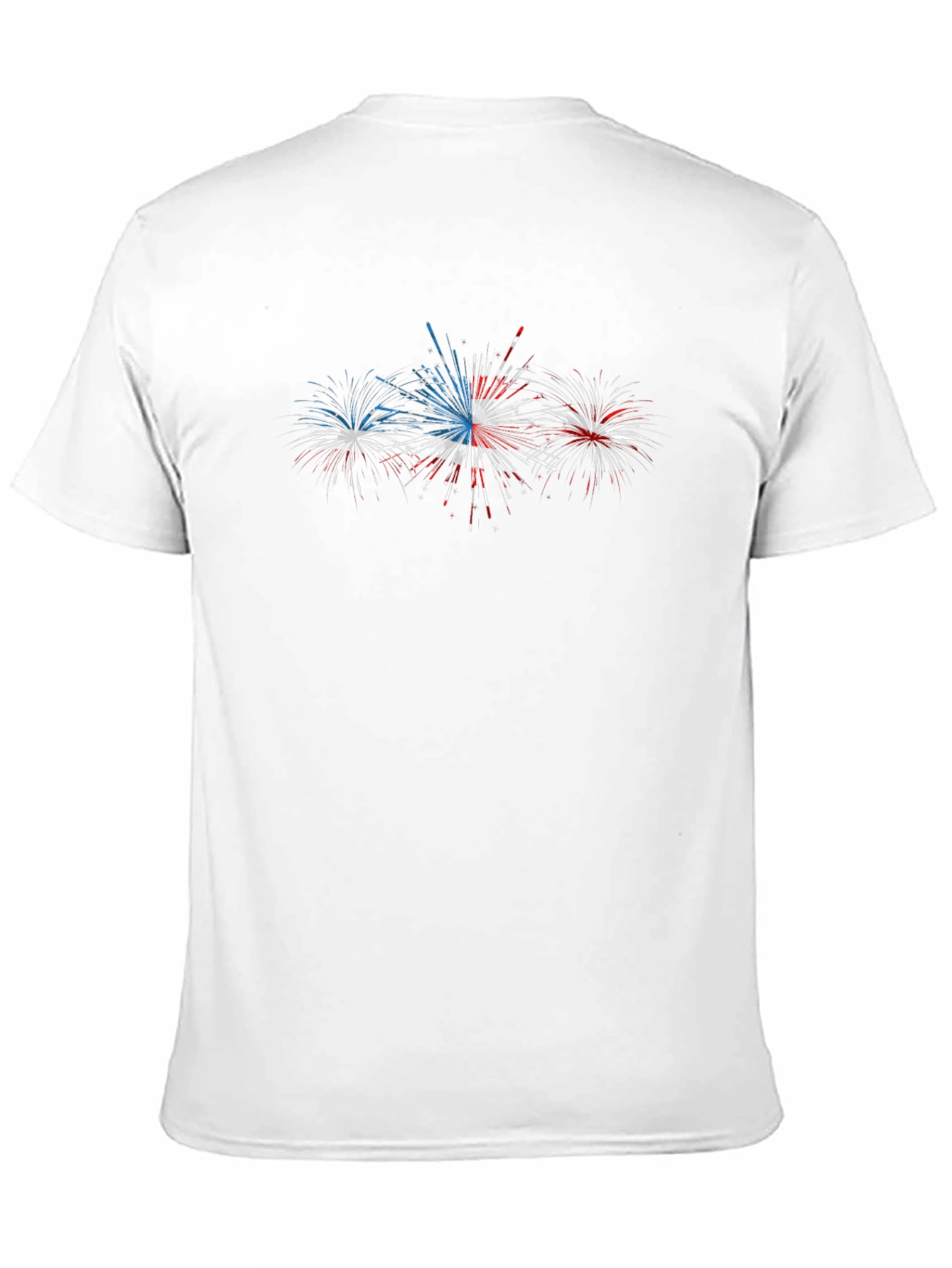 Patriotic Fireworks Graphic Tee