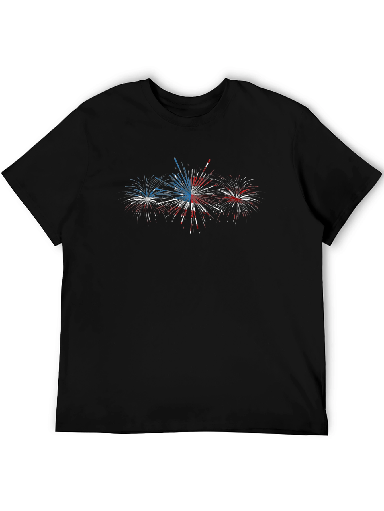 Patriotic Fireworks Graphic Tee