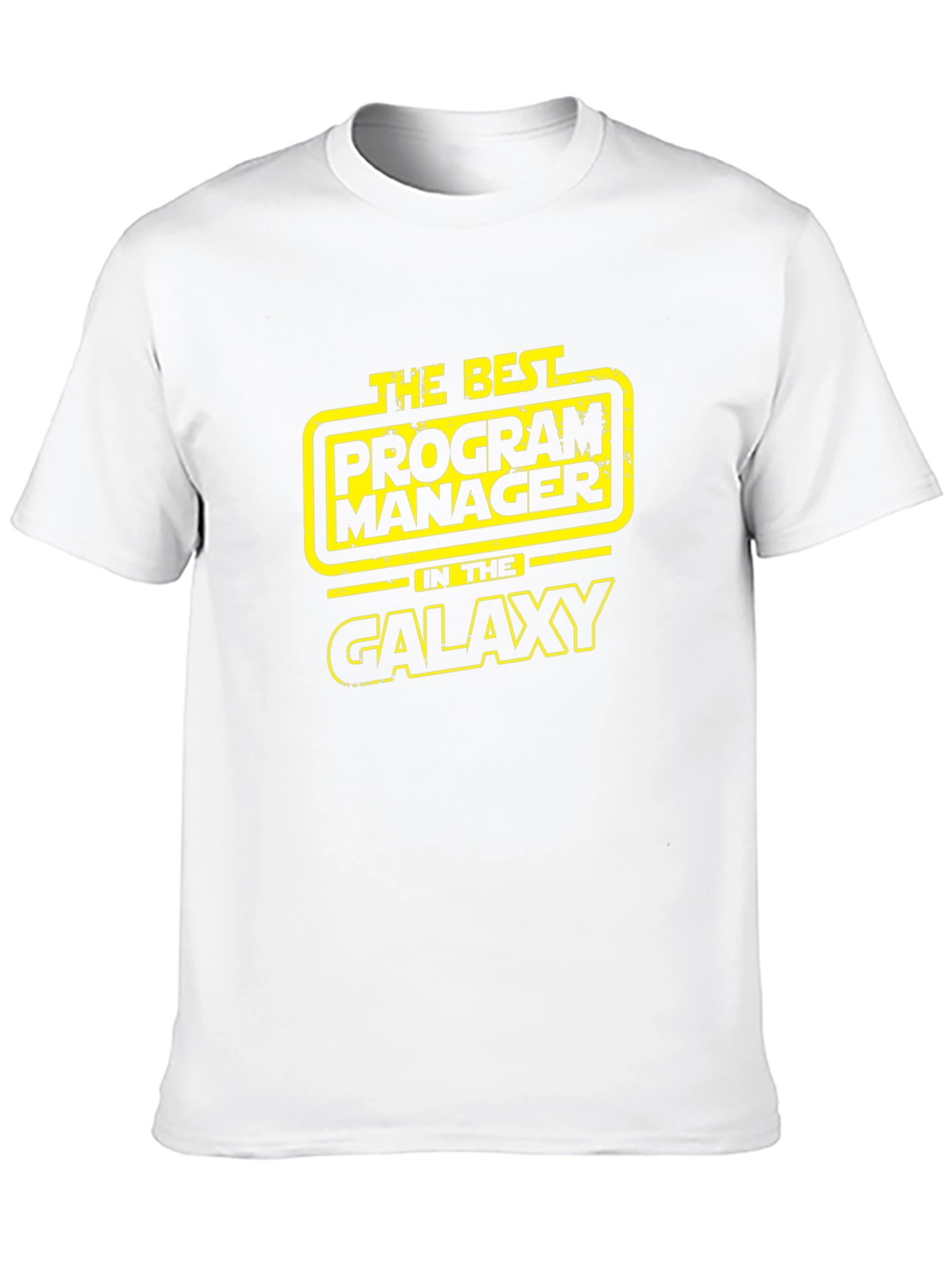 Best Program Manager in the Galaxy Black T-Shirt
