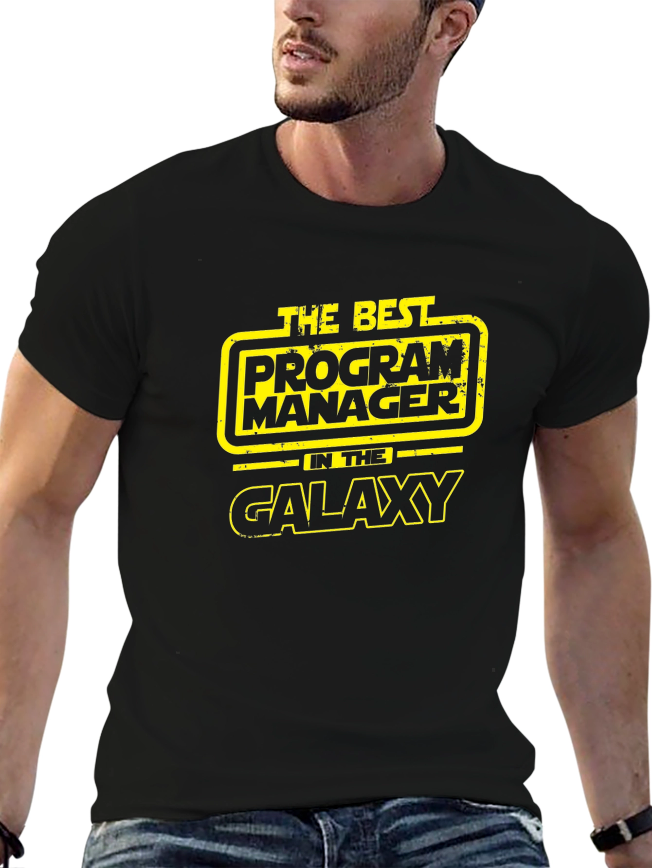 Best Program Manager in the Galaxy Black T-Shirt