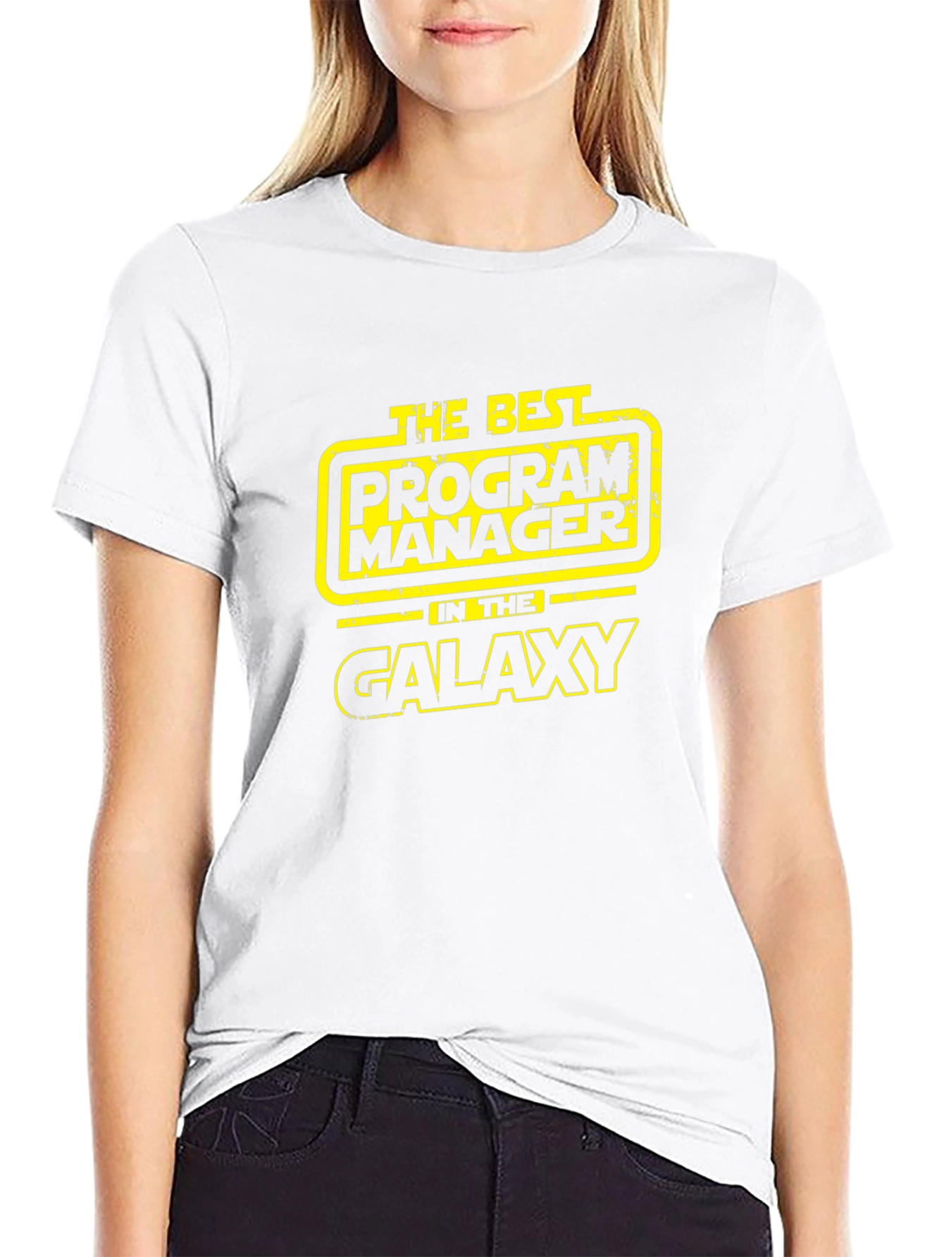 Best Program Manager in the Galaxy Black T-Shirt