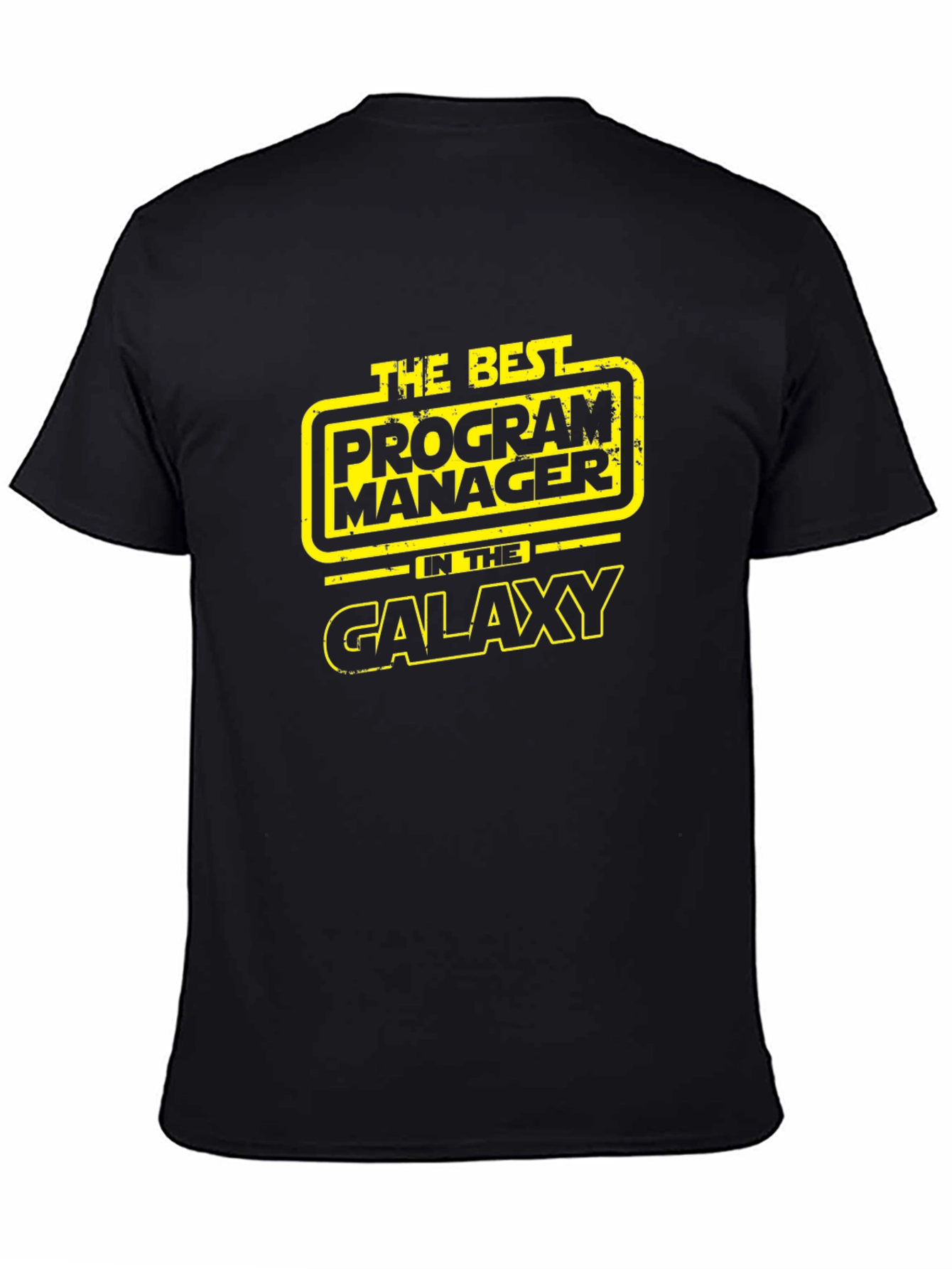 Best Program Manager in the Galaxy Black T-Shirt
