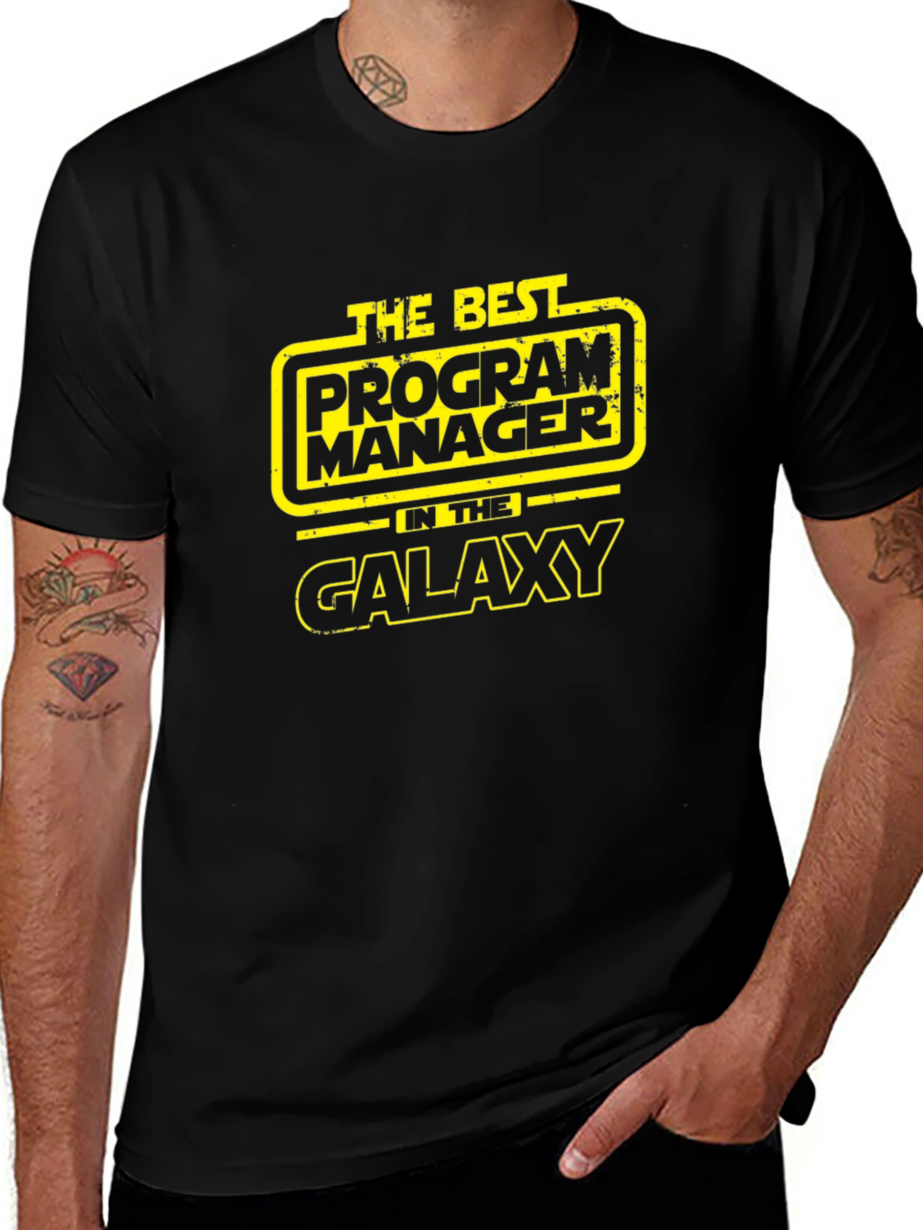 Best Program Manager in the Galaxy Black T-Shirt