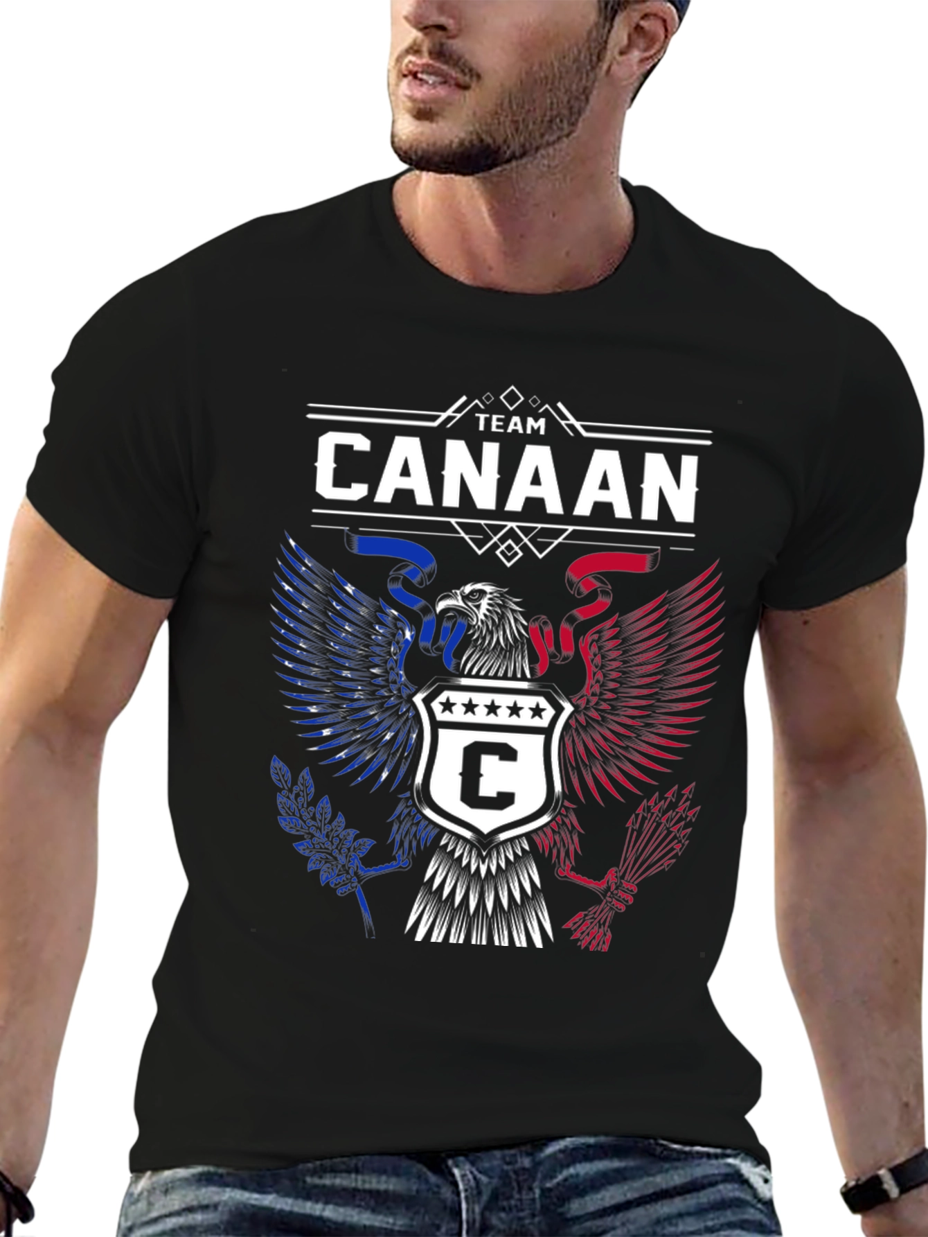 Team Canaan Patriotic Eagle T-Shirt